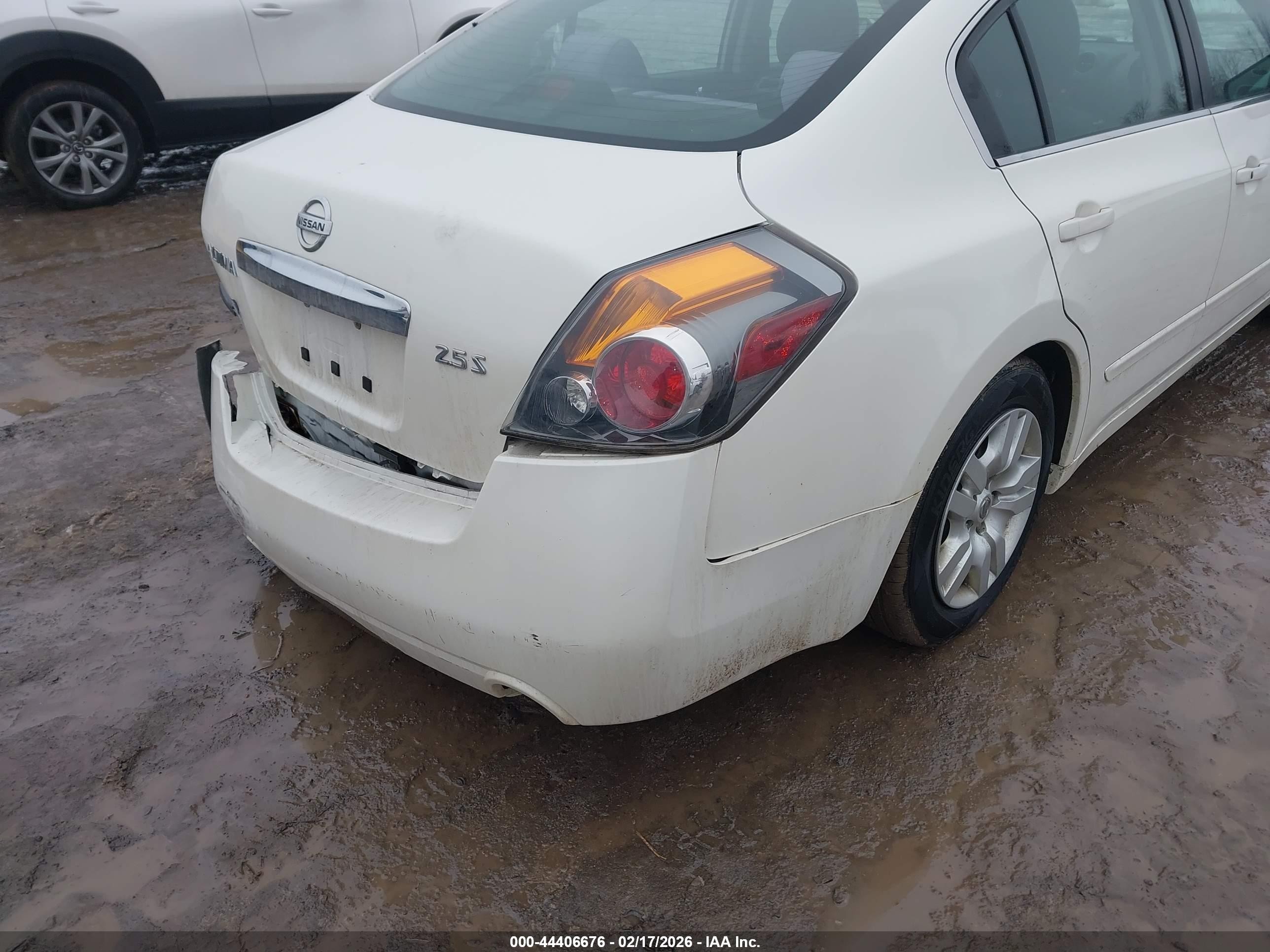 2012 Nissan Altima 2.5 S White vin: 1N4AL2APXCC100201
