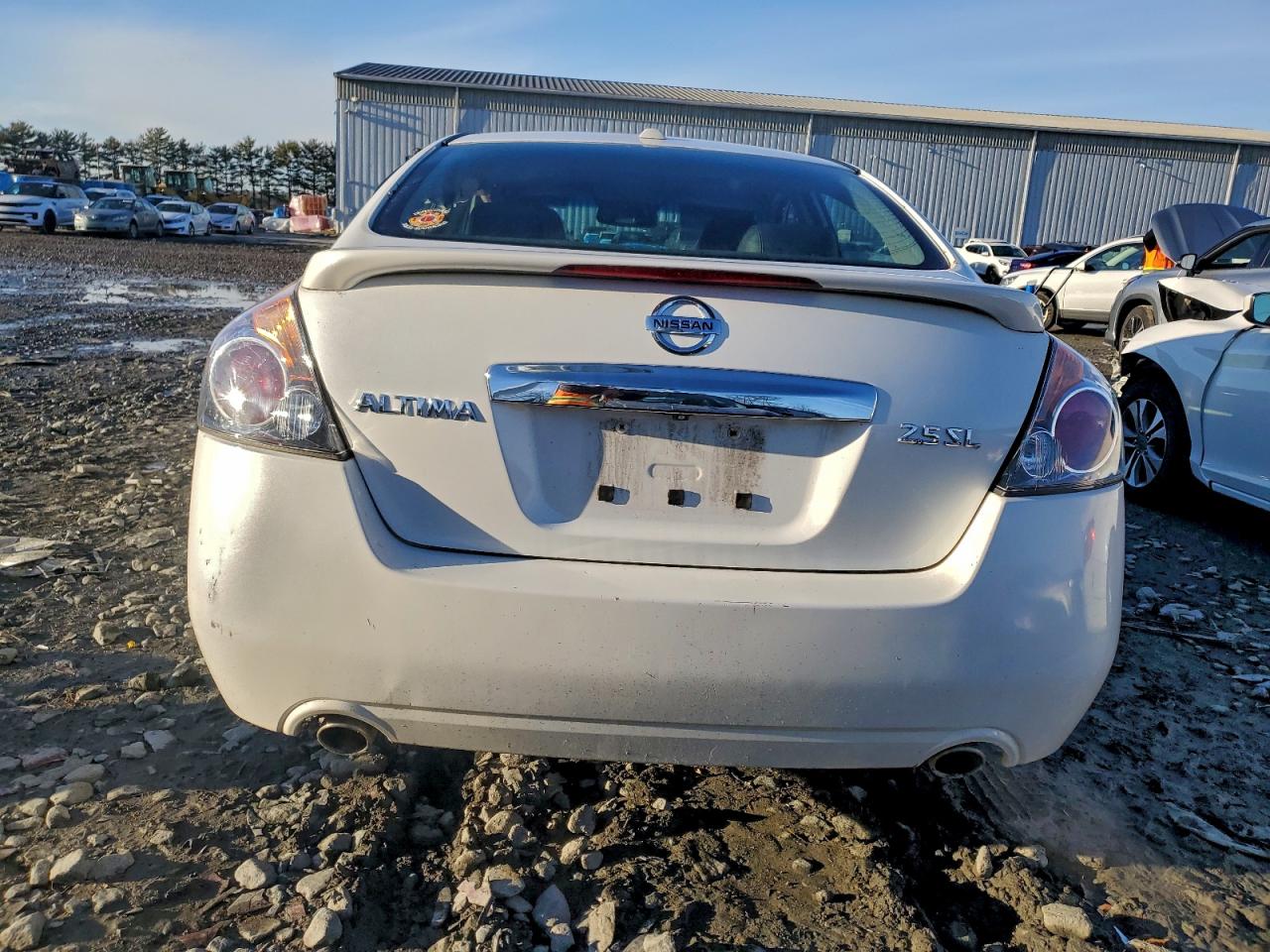 2012 Nissan Altima Base White vin: 1N4AL2APXCC134140