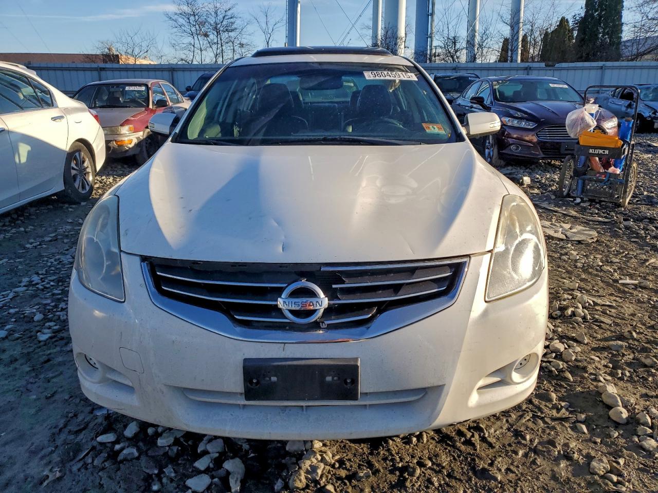2012 Nissan Altima Base White vin: 1N4AL2APXCC134140