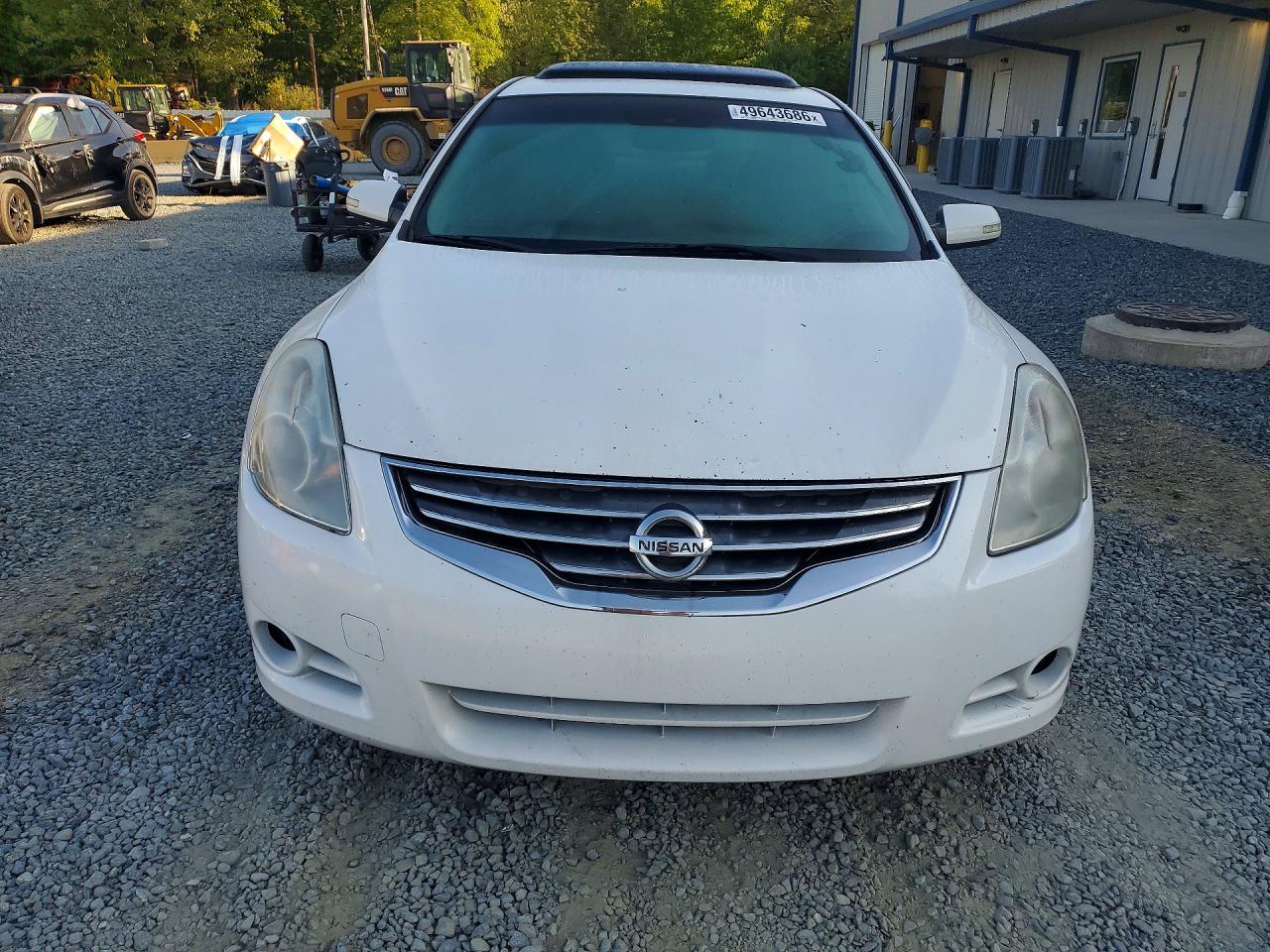 2012 Nissan Altima 2.5 White vin: 1N4AL2APXCC139564