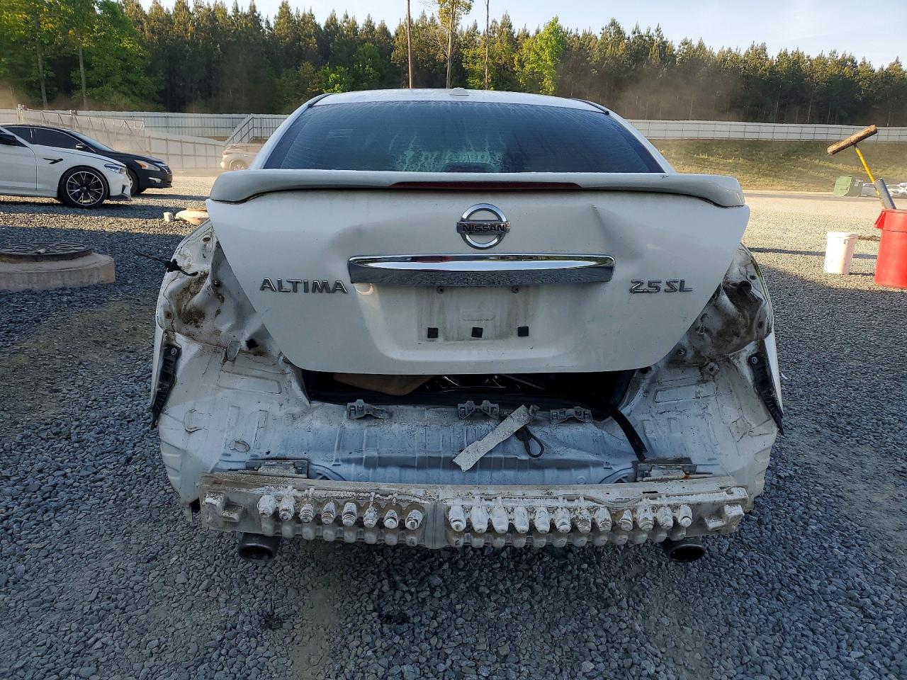 2012 Nissan Altima 2.5 White vin: 1N4AL2APXCC139564