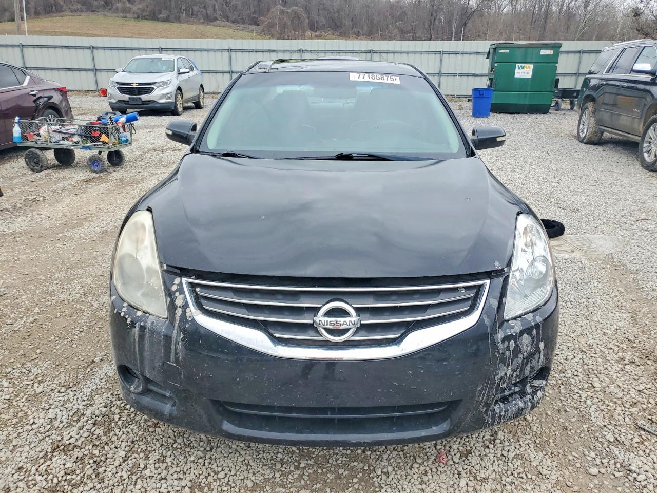 2012 Nissan Altima Base Black vin: 1N4AL2APXCC154372