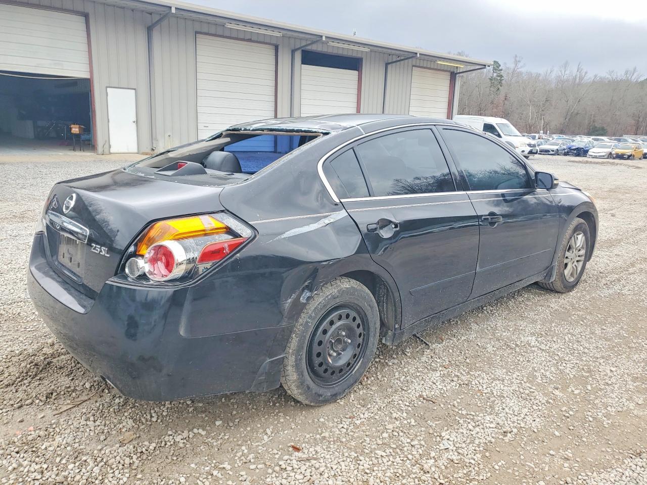 2012 Nissan Altima Base Black vin: 1N4AL2APXCC154372