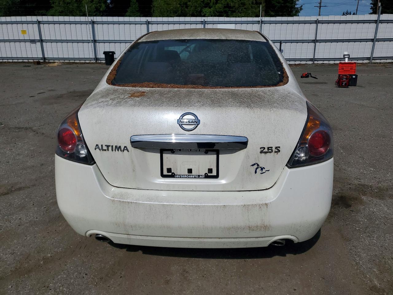 2012 Nissan Altima 2.5 White vin: 1N4AL2APXCC156803