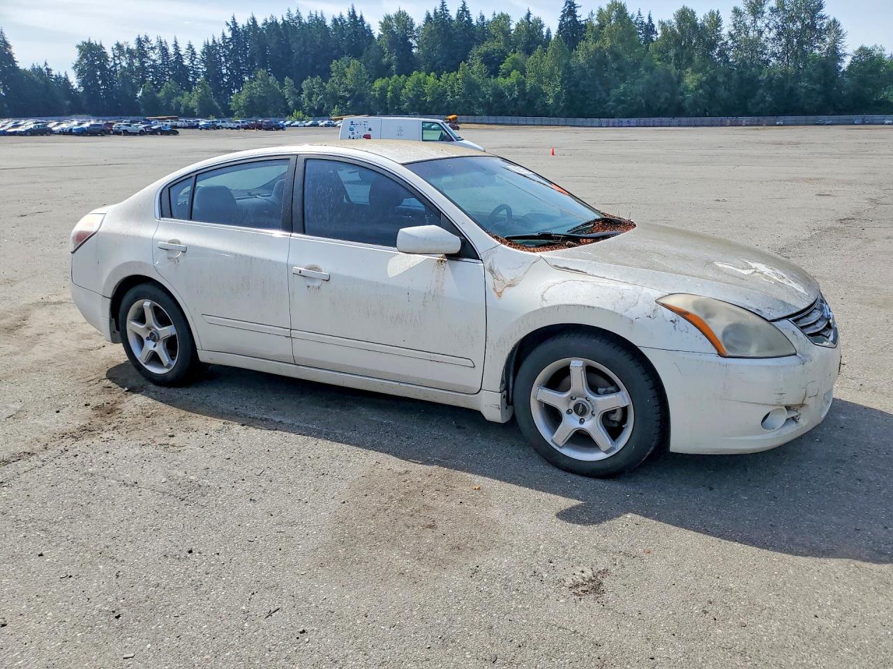 2012 Nissan Altima 2.5 White vin: 1N4AL2APXCC156803