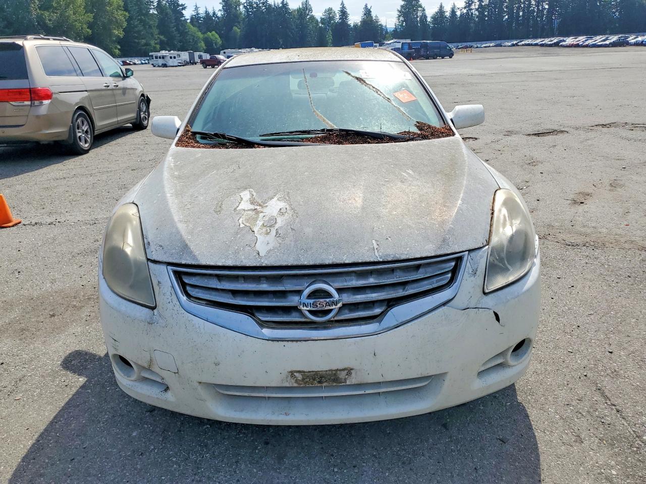 2012 Nissan Altima 2.5 White vin: 1N4AL2APXCC156803