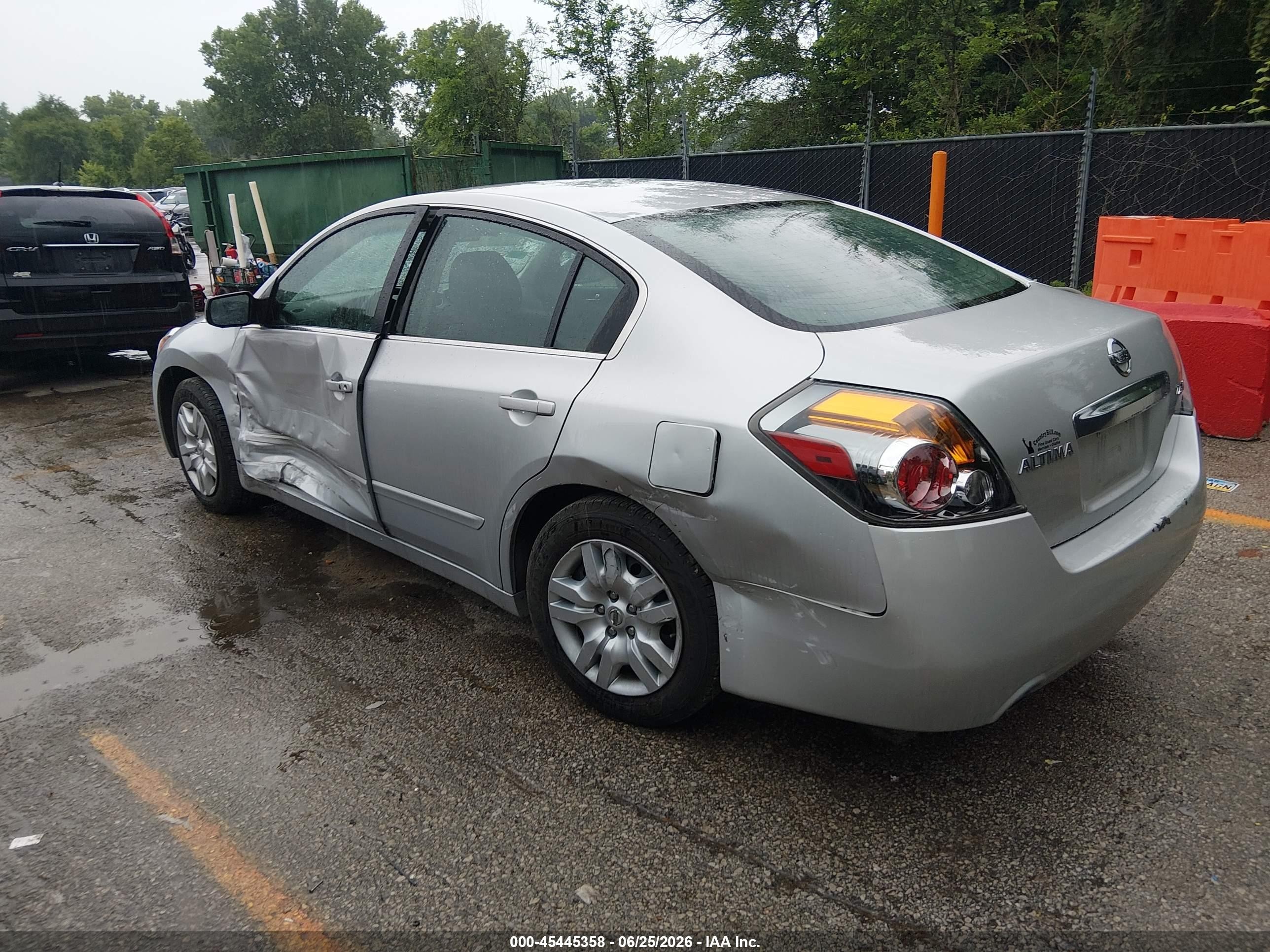 2012 Nissan Altima 2.5 S Silver vin: 1N4AL2APXCC162164