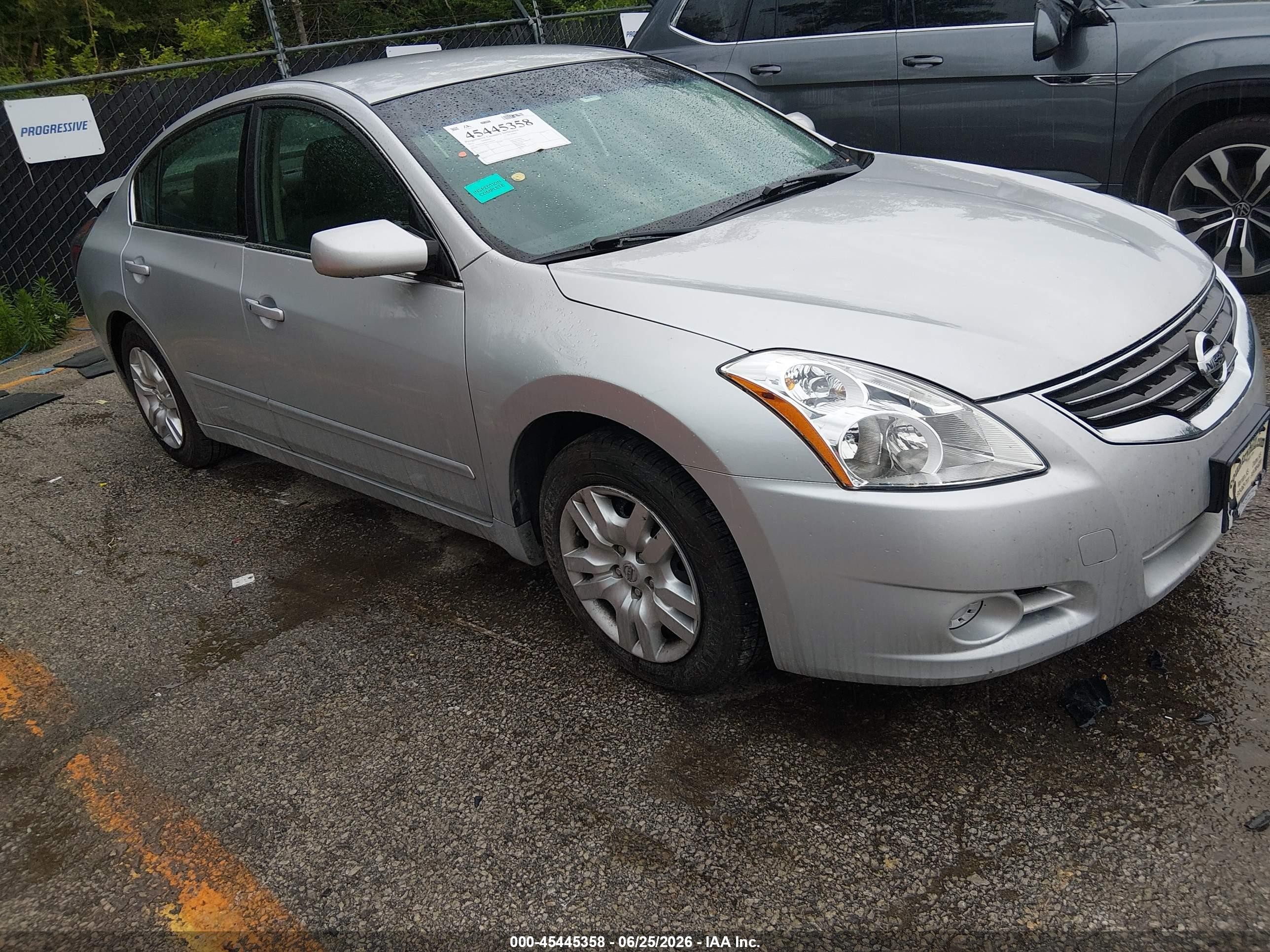 2012 Nissan Altima 2.5 S Silver vin: 1N4AL2APXCC162164