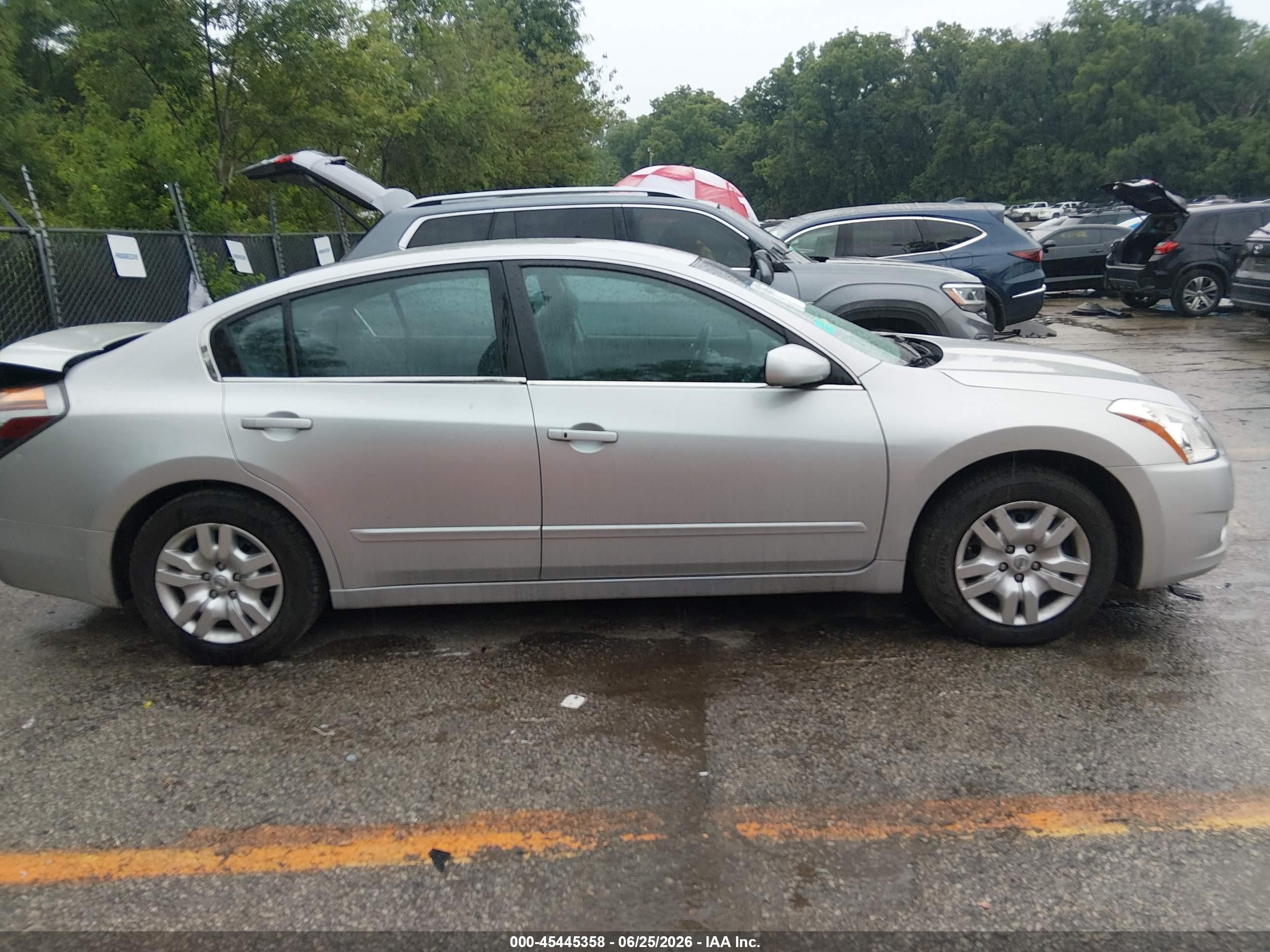2012 Nissan Altima 2.5 S Silver vin: 1N4AL2APXCC162164
