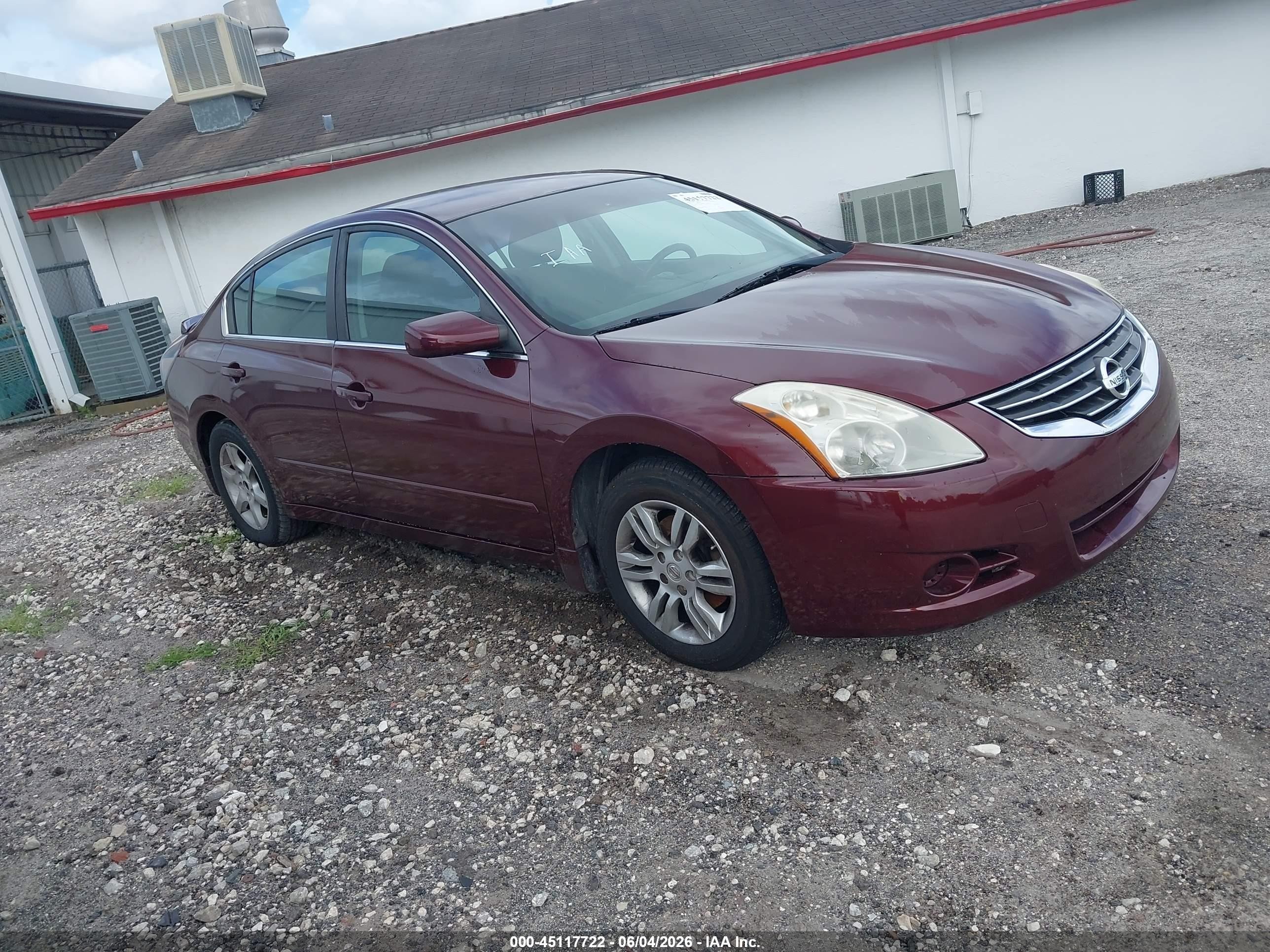 2012 Nissan Altima 2.5 S Maroon vin: 1N4AL2APXCC164464