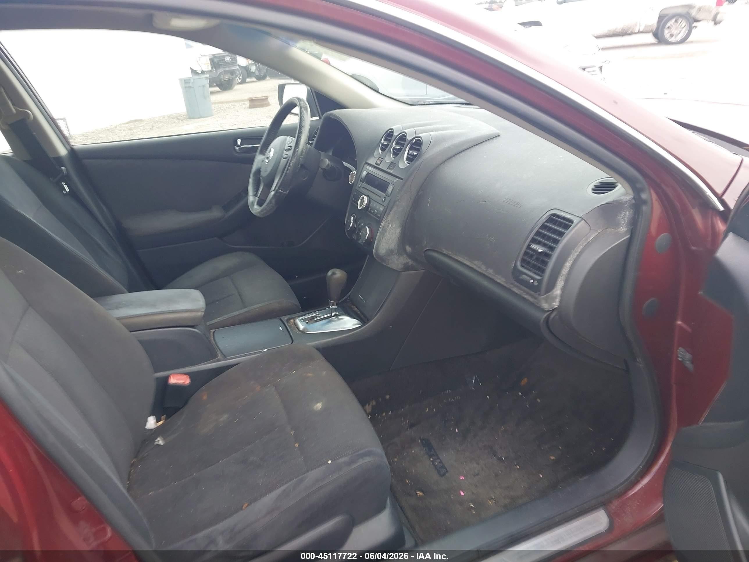 2012 Nissan Altima 2.5 S Maroon vin: 1N4AL2APXCC164464