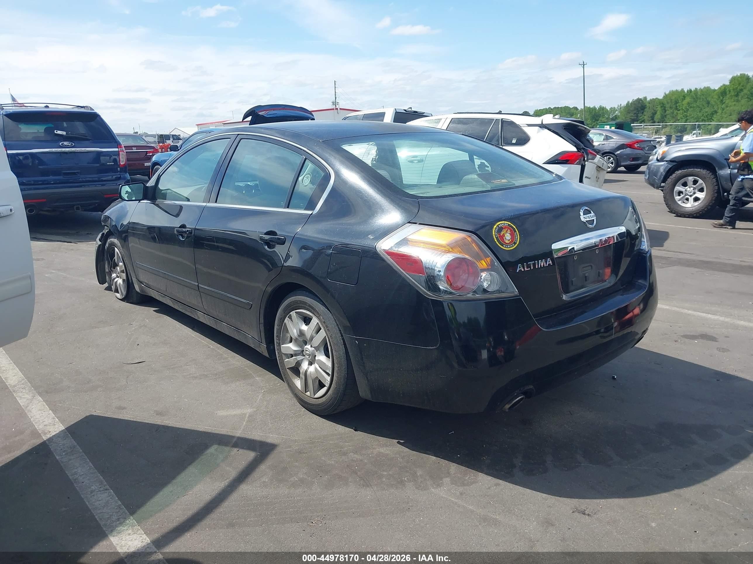2012 Nissan Altima 2.5 Black vin: 1N4AL2APXCC164822