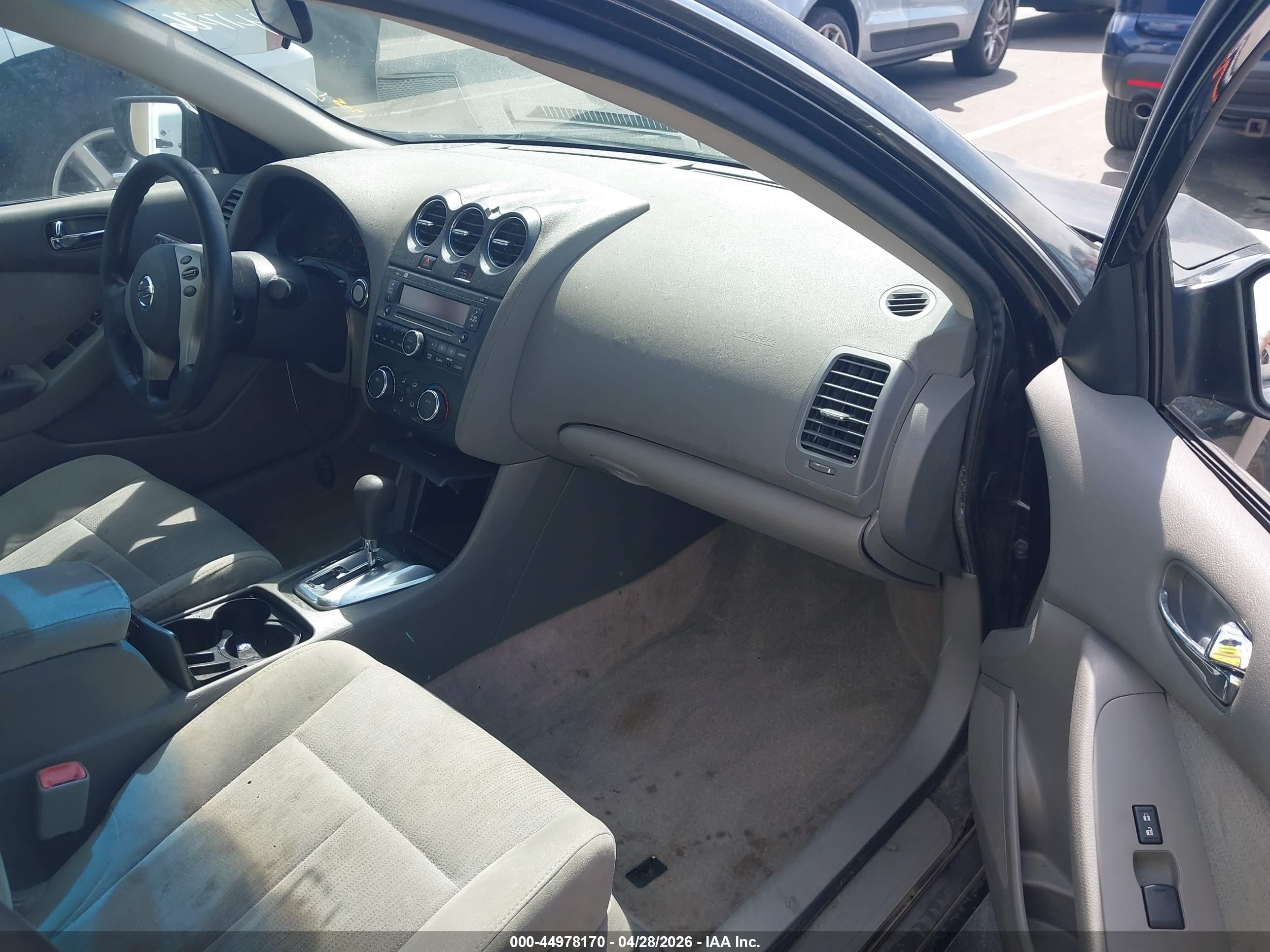 2012 Nissan Altima 2.5 Black vin: 1N4AL2APXCC164822
