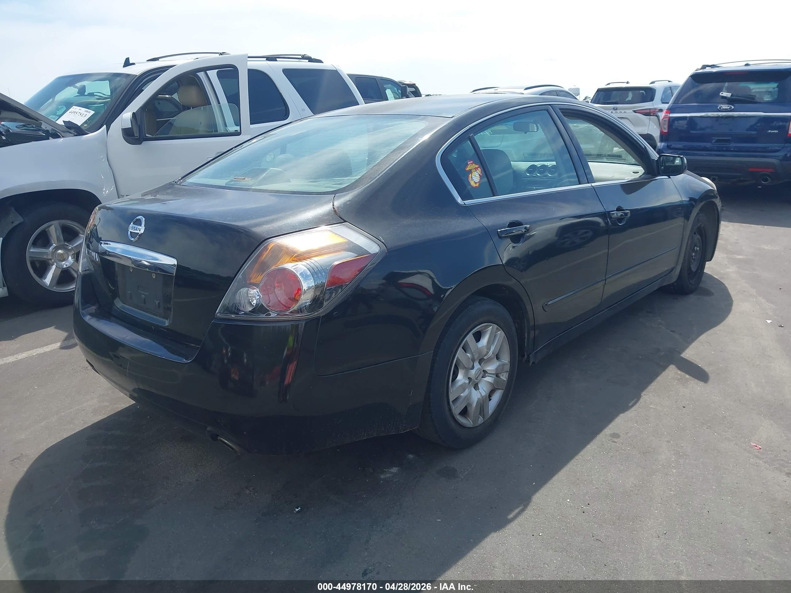 2012 Nissan Altima 2.5 Black vin: 1N4AL2APXCC164822