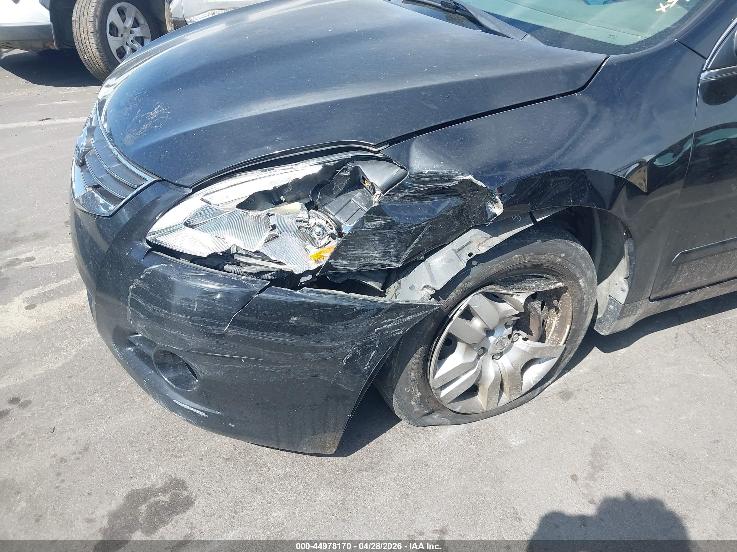 2012 Nissan Altima 2.5 Black vin: 1N4AL2APXCC164822