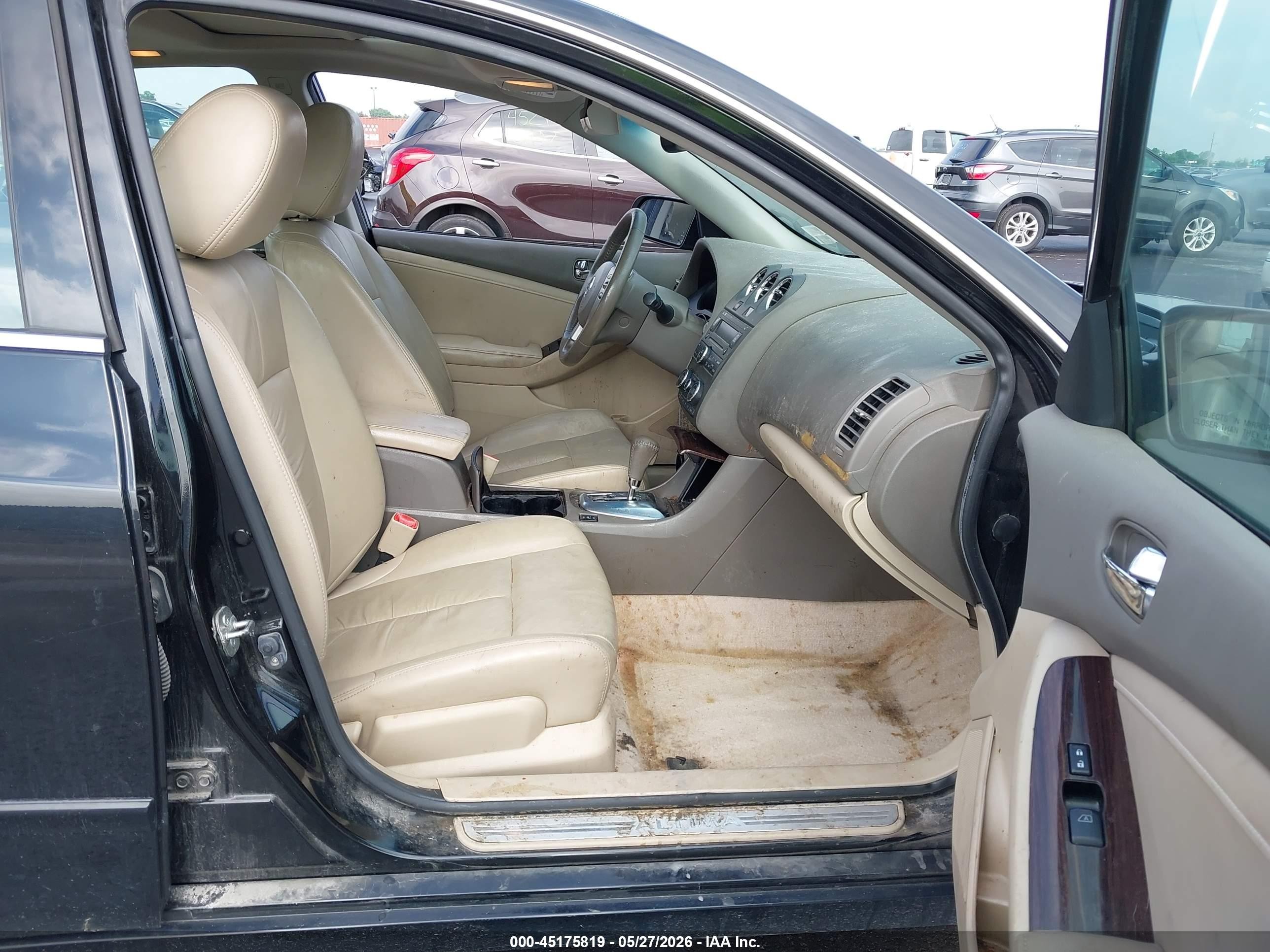 2012 Nissan Altima 2.5 S Black vin: 1N4AL2APXCC171074
