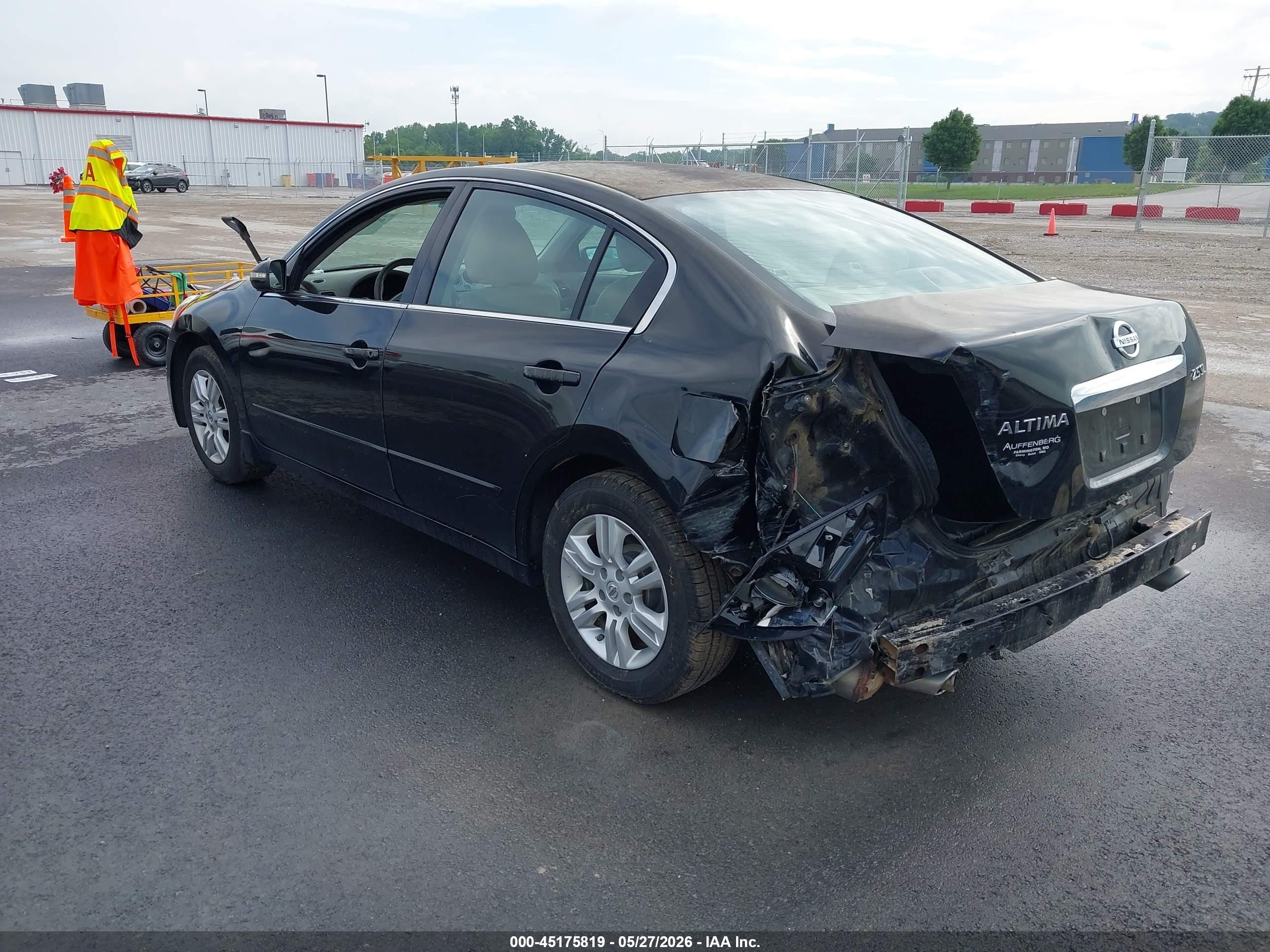 2012 Nissan Altima 2.5 S Black vin: 1N4AL2APXCC171074