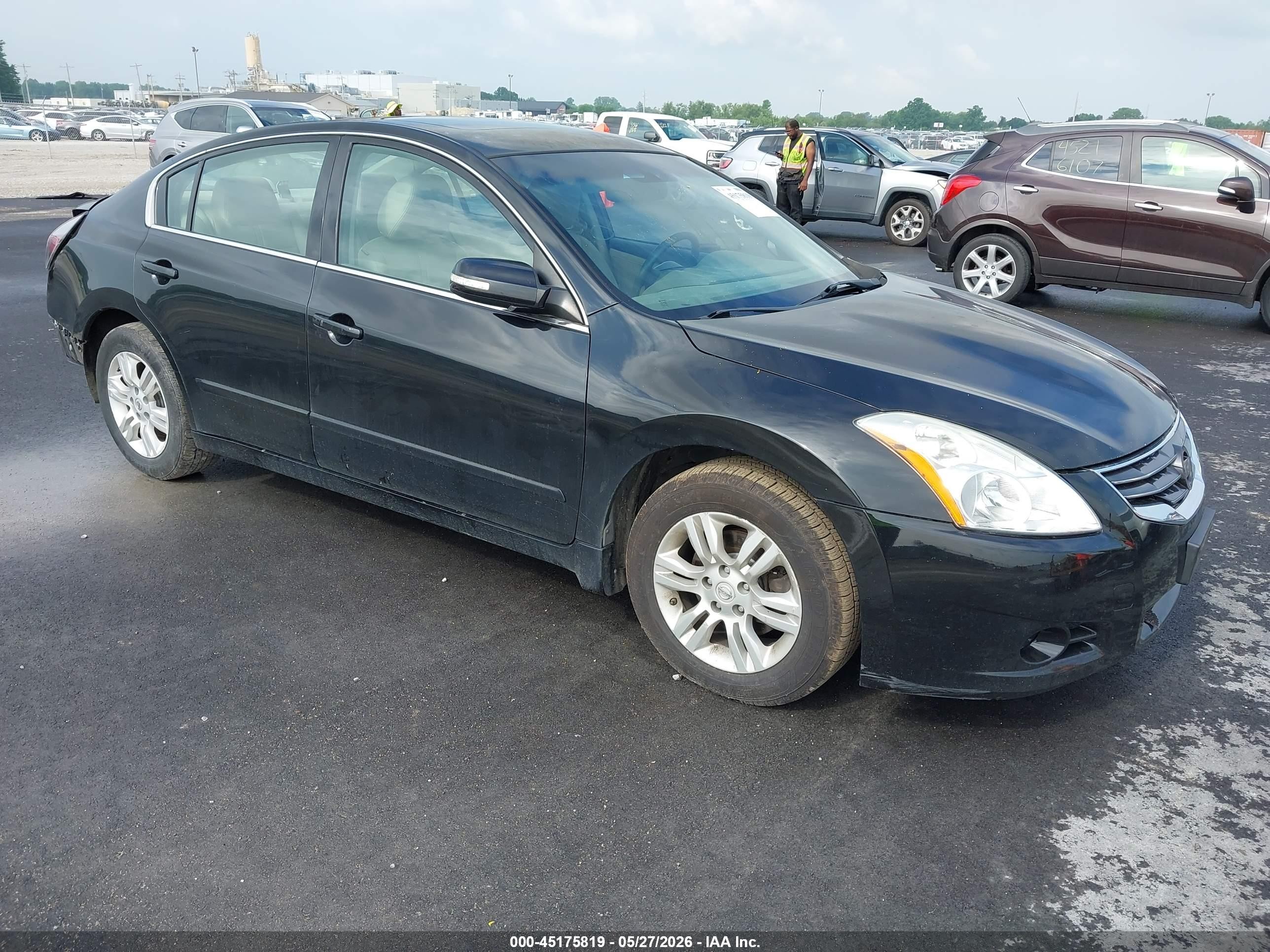 2012 Nissan Altima 2.5 S Black vin: 1N4AL2APXCC171074