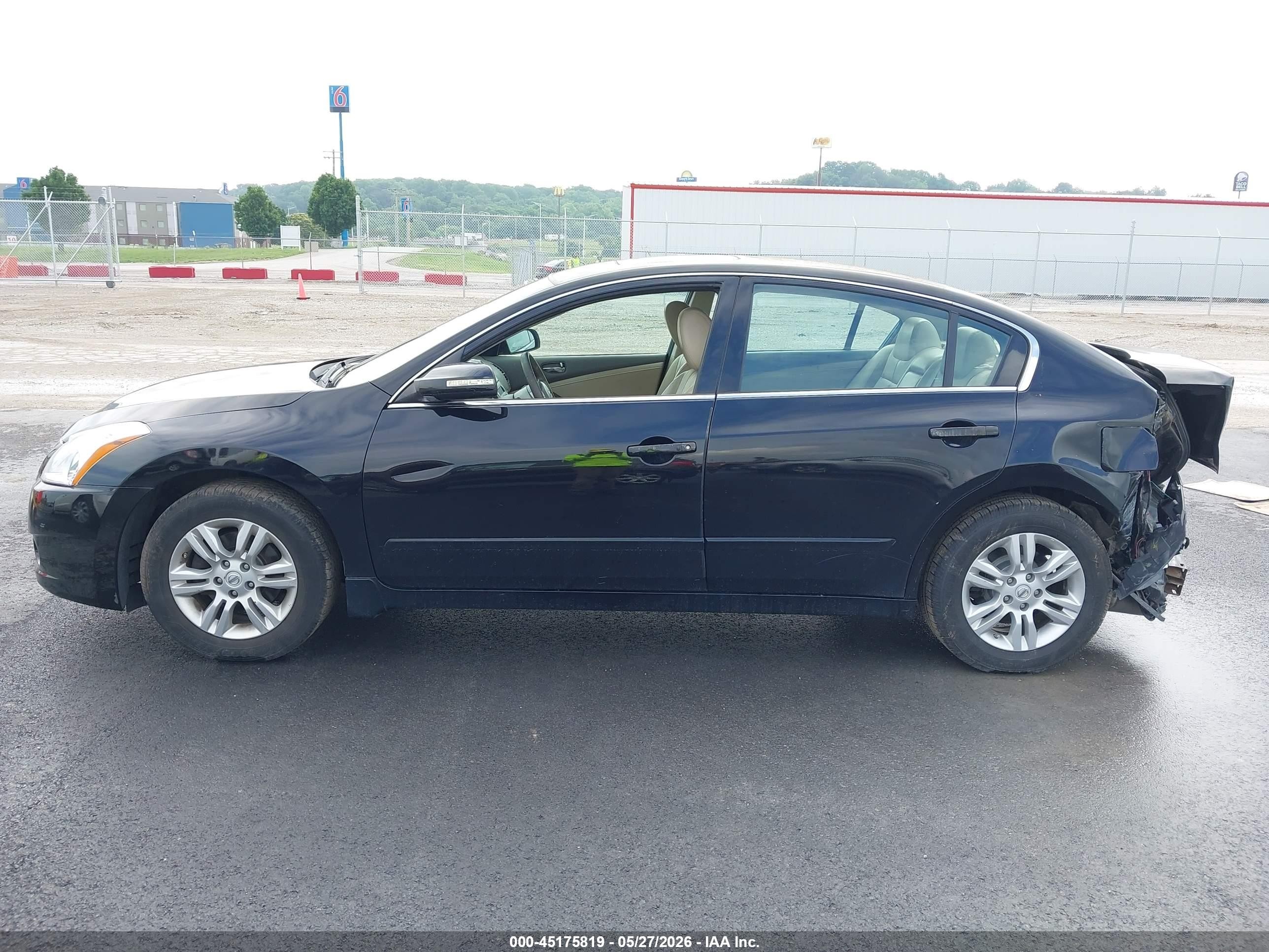 2012 Nissan Altima 2.5 S Black vin: 1N4AL2APXCC171074