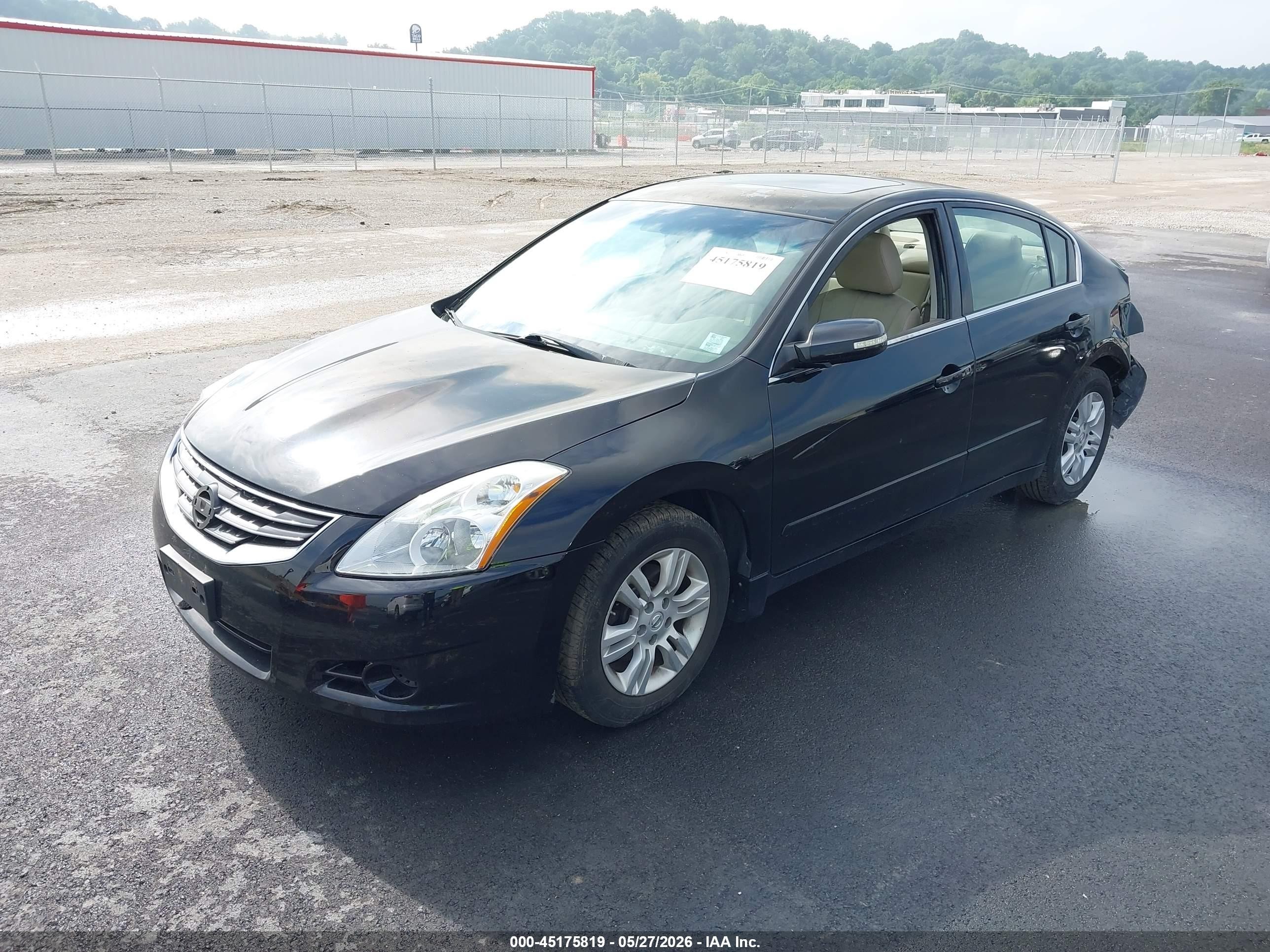 2012 Nissan Altima 2.5 S Black vin: 1N4AL2APXCC171074