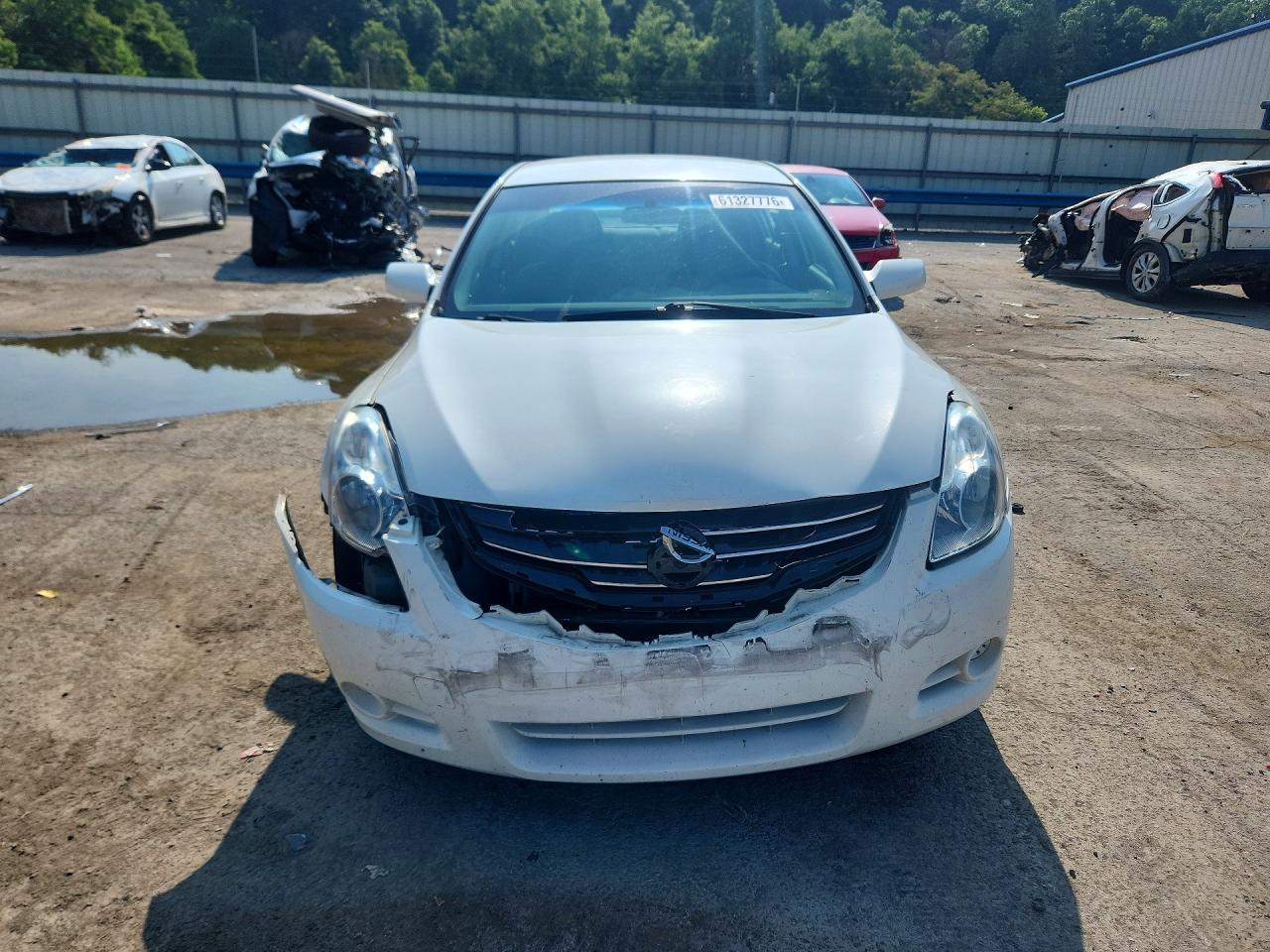 2012 Nissan Altima 2.5 White vin: 1N4AL2APXCC181670