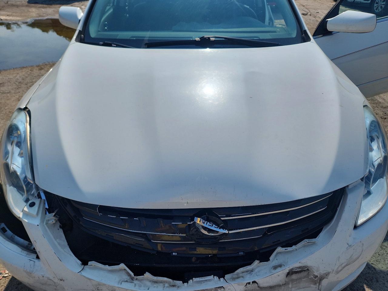 2012 Nissan Altima 2.5 White vin: 1N4AL2APXCC181670