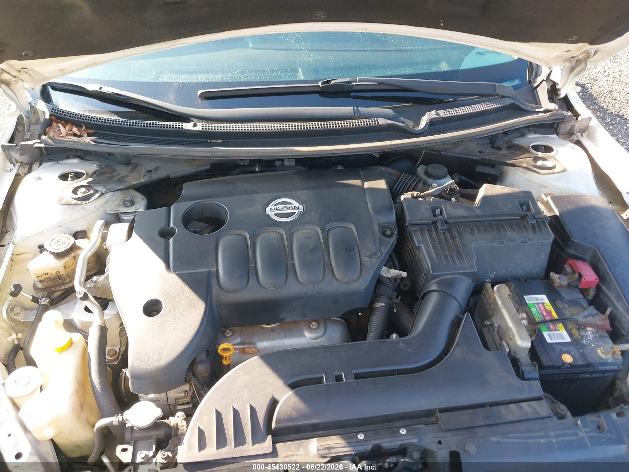 2012 Nissan Altima 2.5 S Белый vin: 1N4AL2APXCC184813