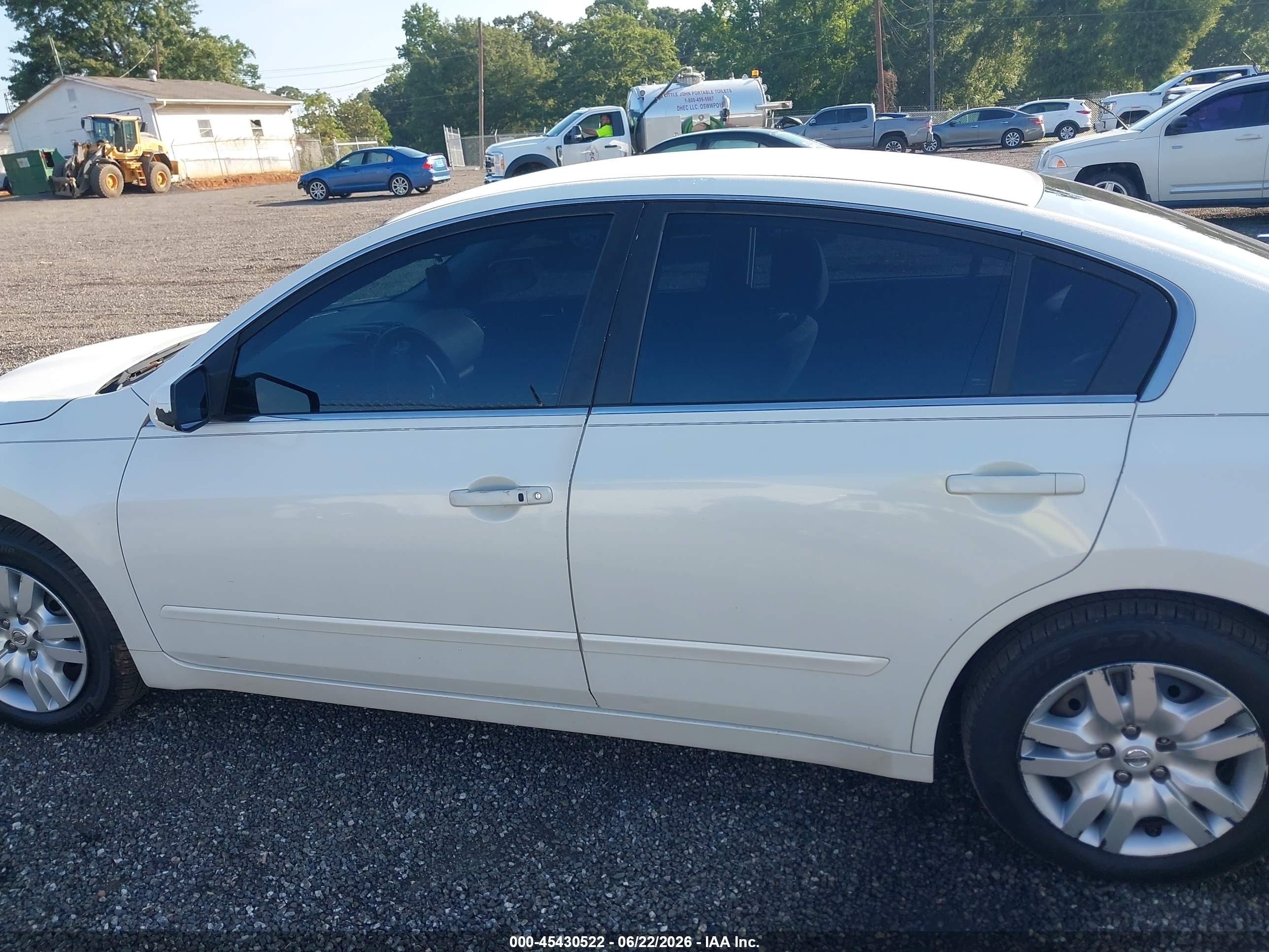 2012 Nissan Altima 2.5 S Белый vin: 1N4AL2APXCC184813