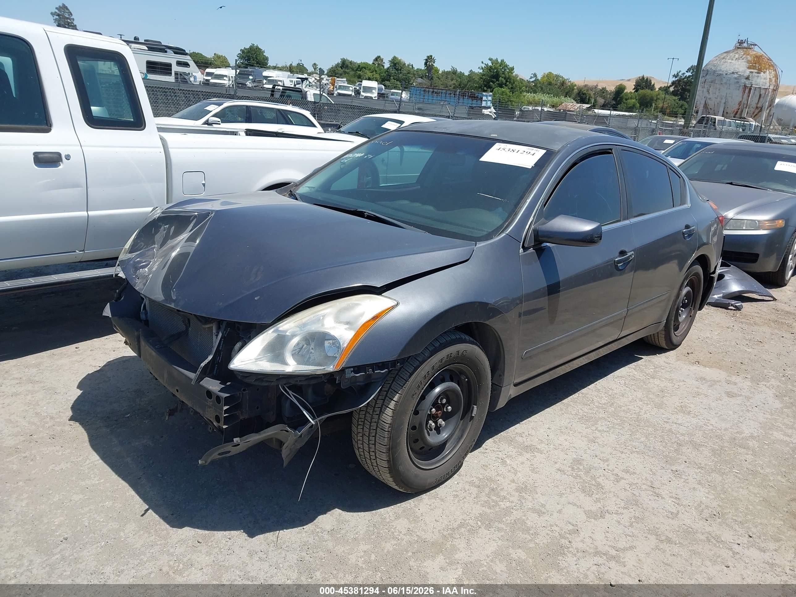 2012 Nissan Altima 2.5 S Gray vin: 1N4AL2APXCC189848