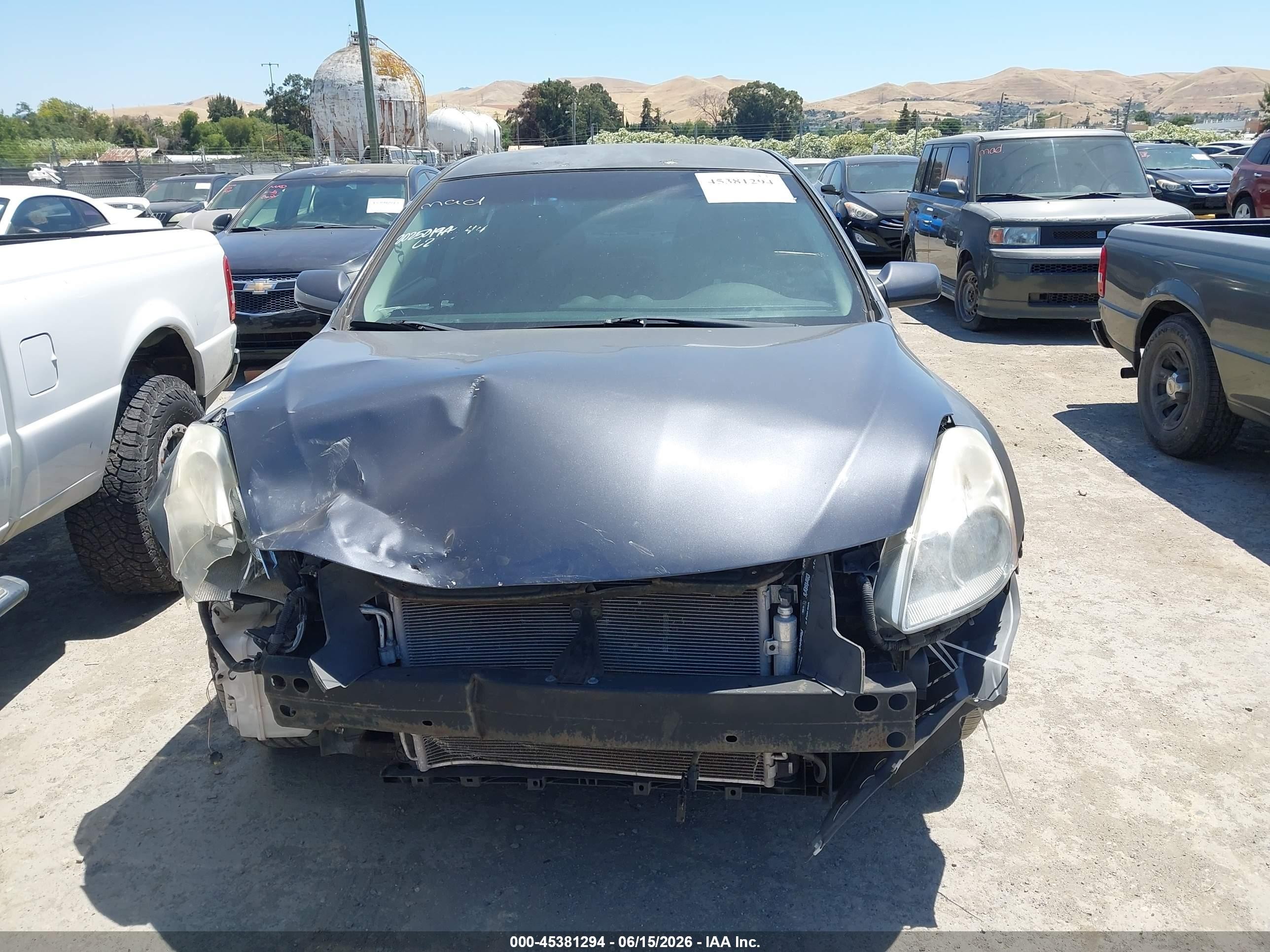 2012 Nissan Altima 2.5 S Gray vin: 1N4AL2APXCC189848