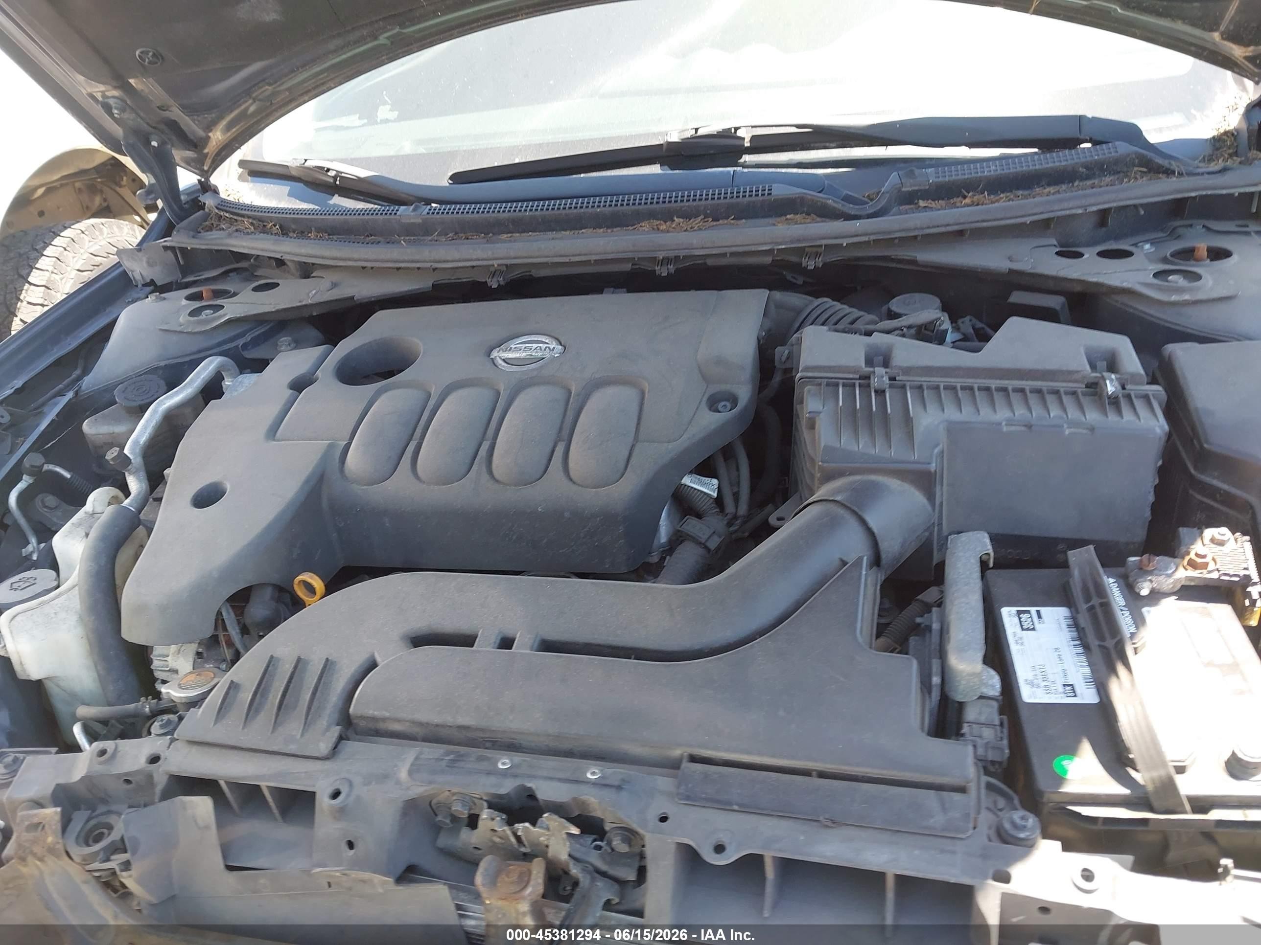 2012 Nissan Altima 2.5 S Gray vin: 1N4AL2APXCC189848