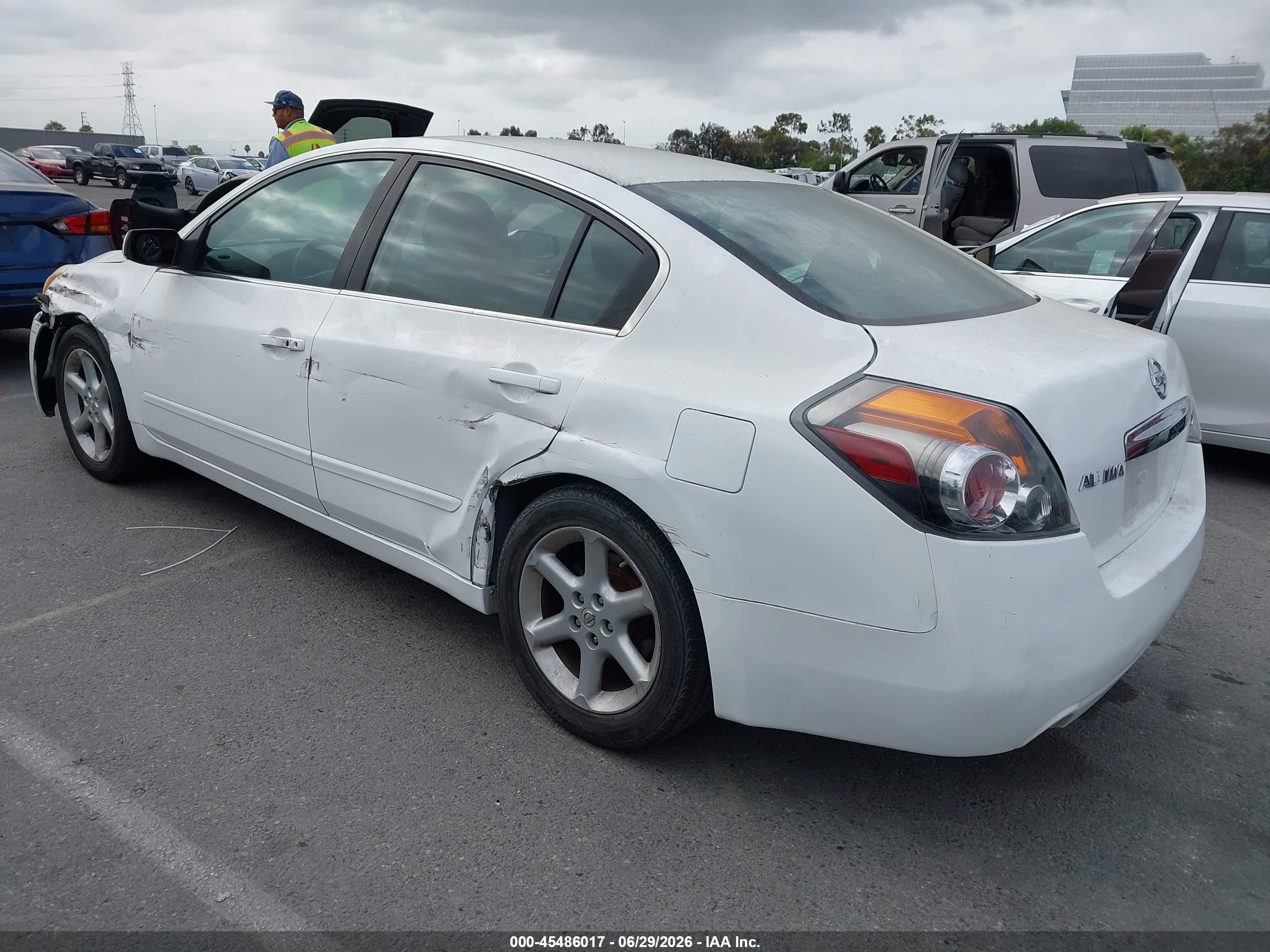 2012 Nissan Altima 2.5 S White vin: 1N4AL2APXCC192507