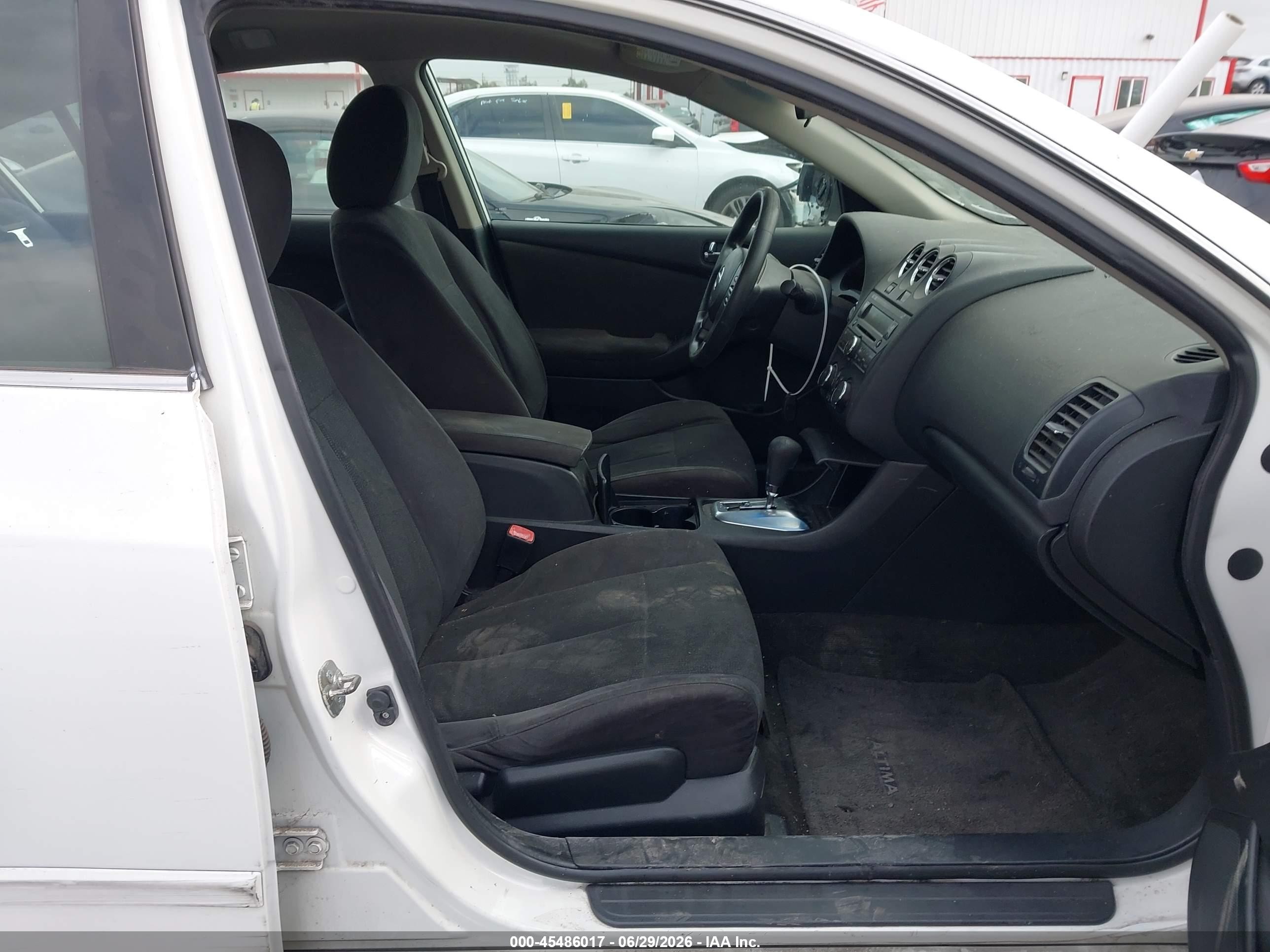 2012 Nissan Altima 2.5 S White vin: 1N4AL2APXCC192507