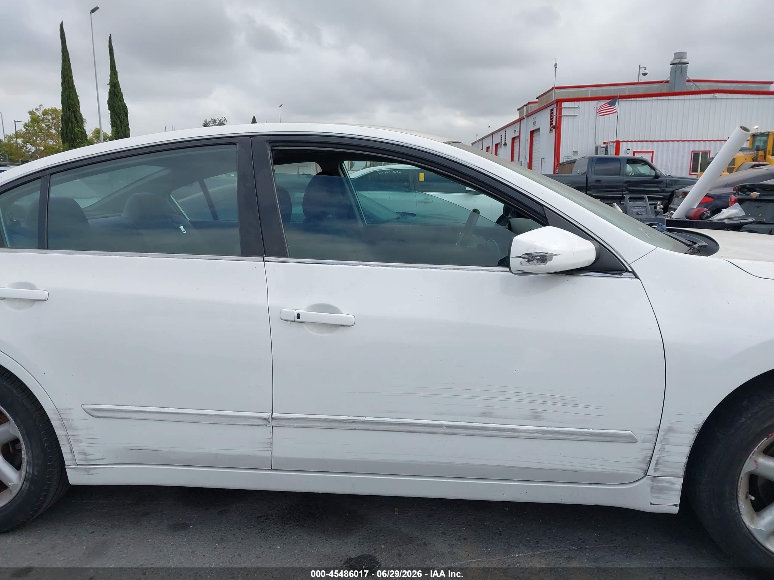 2012 Nissan Altima 2.5 S White vin: 1N4AL2APXCC192507