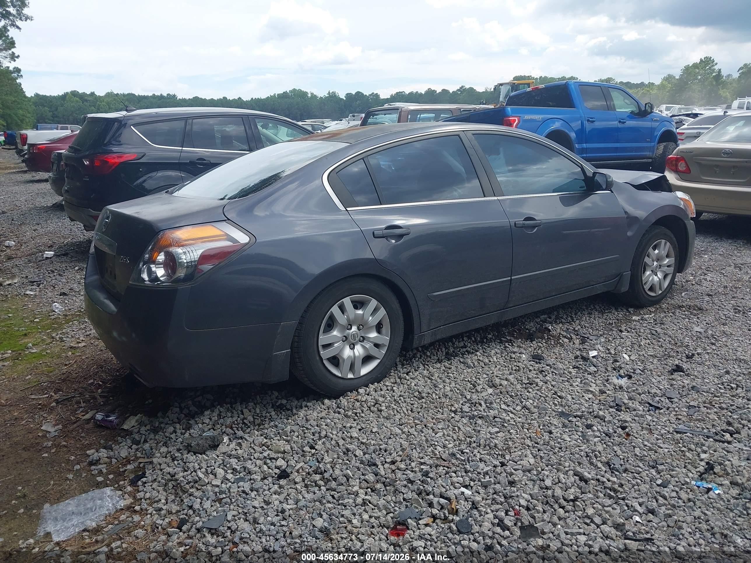 2012 Nissan Altima 2.5 S Gray vin: 1N4AL2APXCC218474