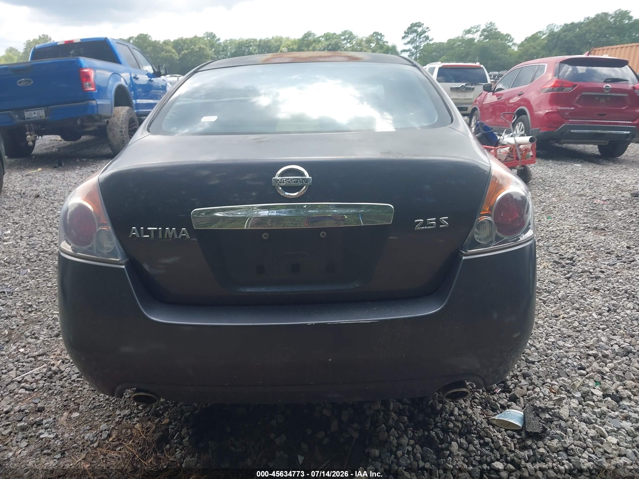 2012 Nissan Altima 2.5 S Gray vin: 1N4AL2APXCC218474
