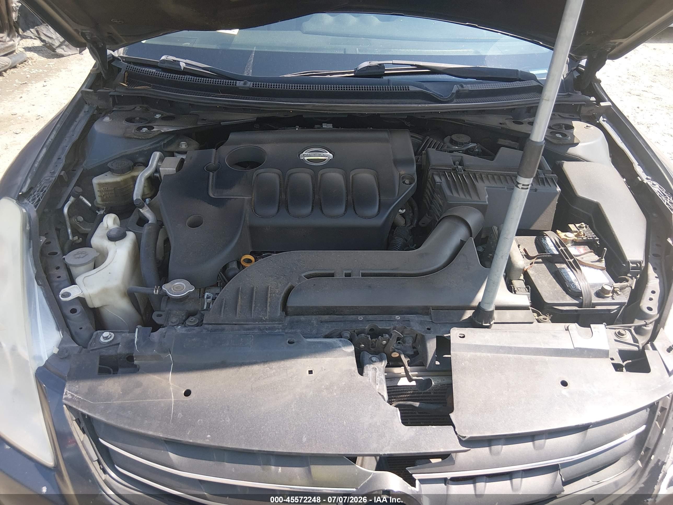 2012 Nissan Altima 2.5 S Серый vin: 1N4AL2APXCC229622