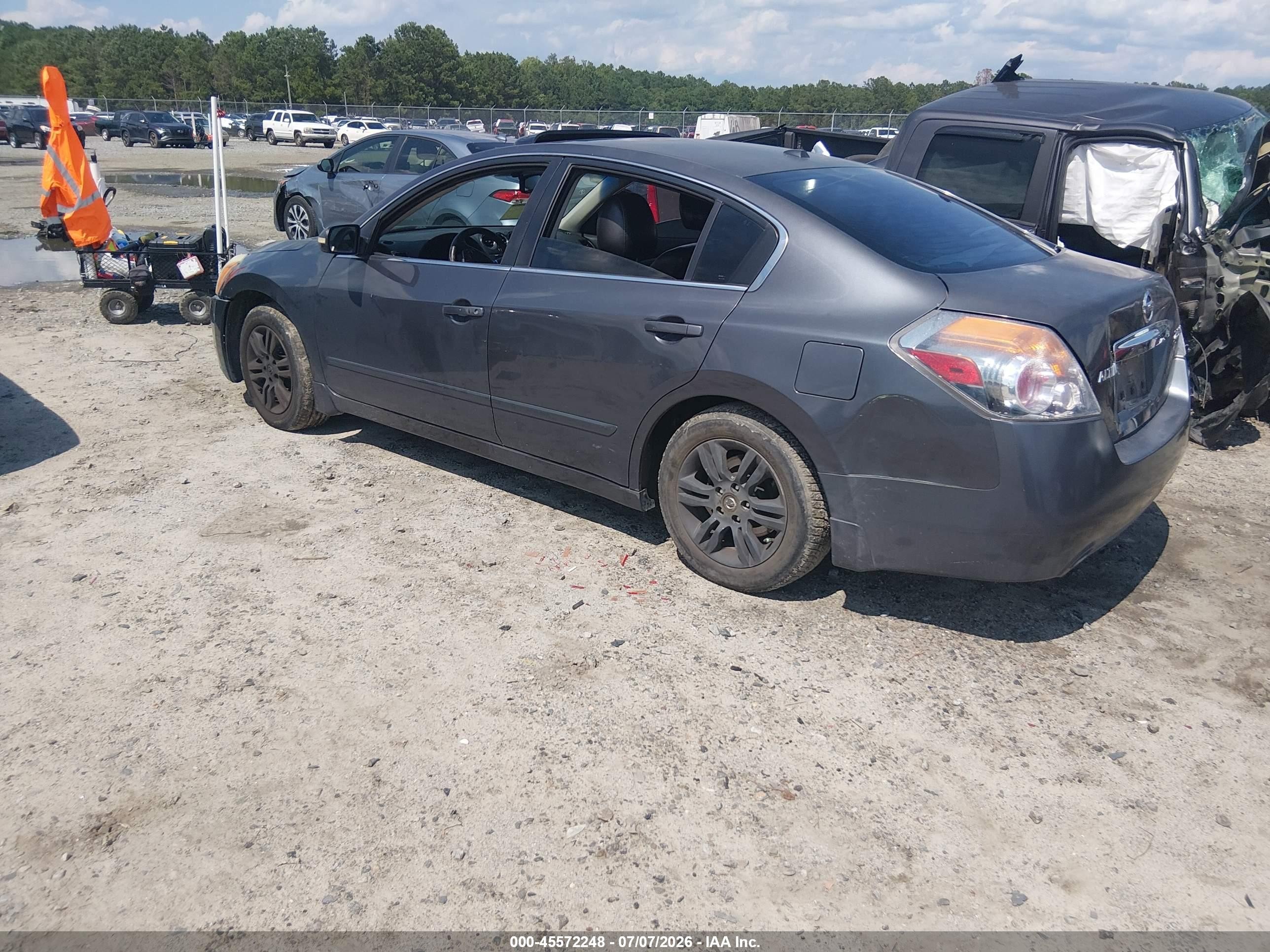 2012 Nissan Altima 2.5 S Серый vin: 1N4AL2APXCC229622