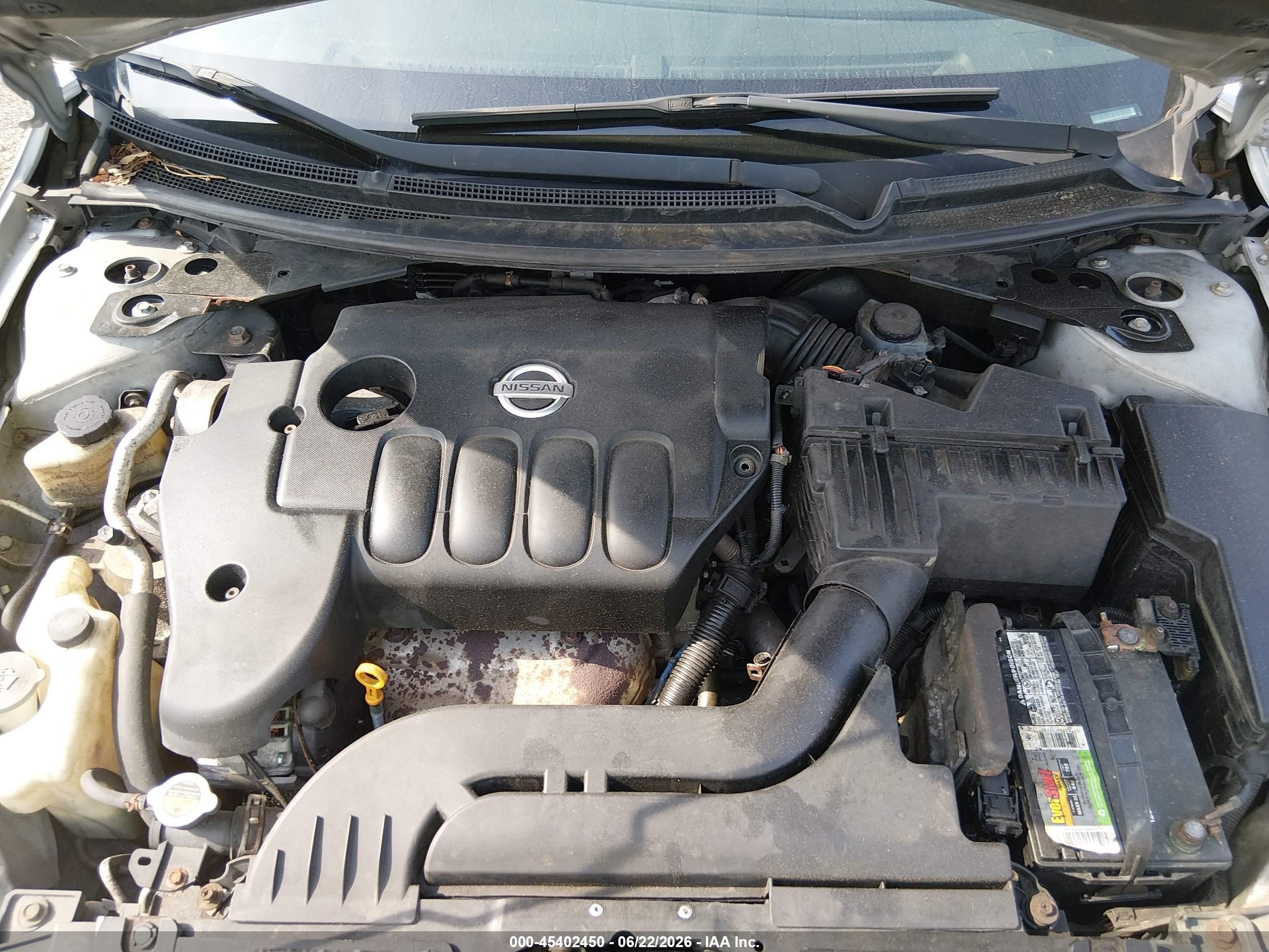 2012 Nissan Altima 2.5 S Silver vin: 1N4AL2APXCC254858