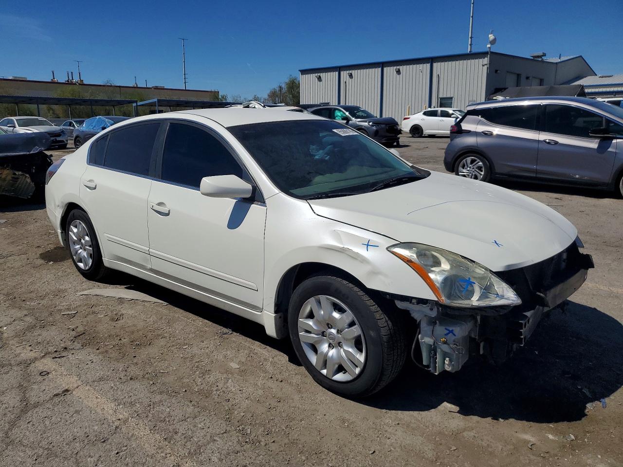 2012 Nissan Altima 2.5 White vin: 1N4AL2APXCN400096