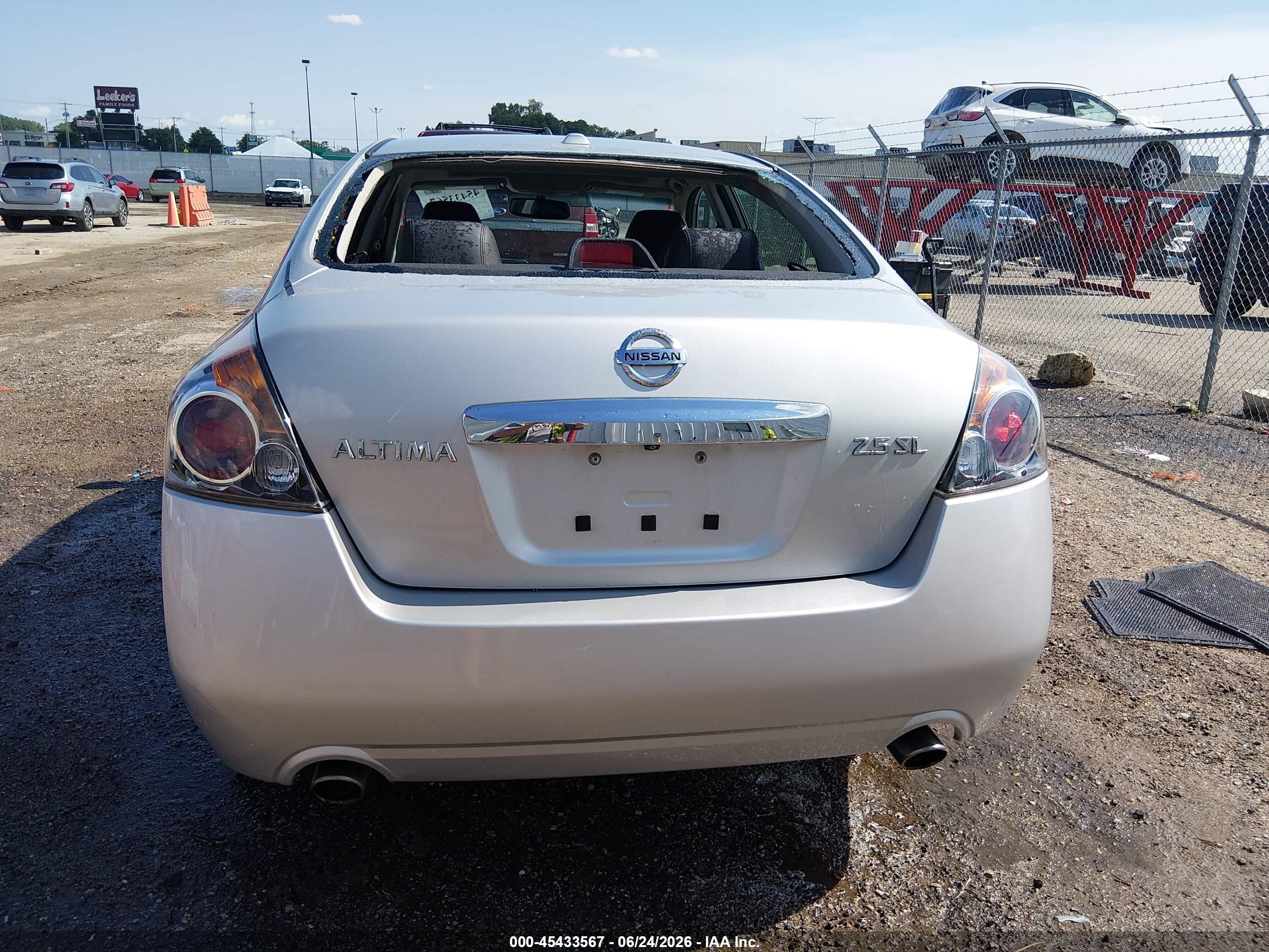 2012 Nissan Altima 2.5 S Silver vin: 1N4AL2APXCN409932