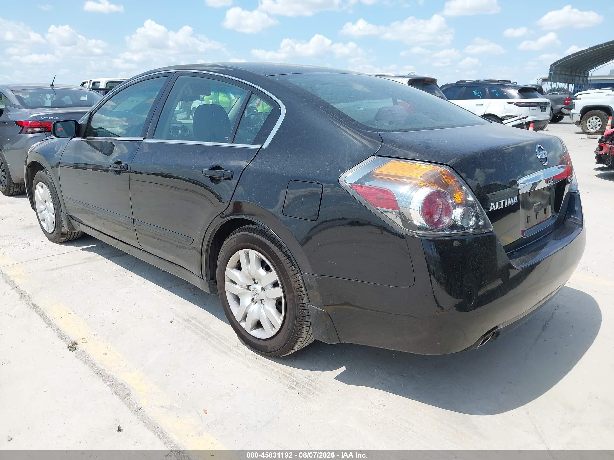 2012 Nissan Altima 2.5 S Black vin: 1N4AL2APXCN421546