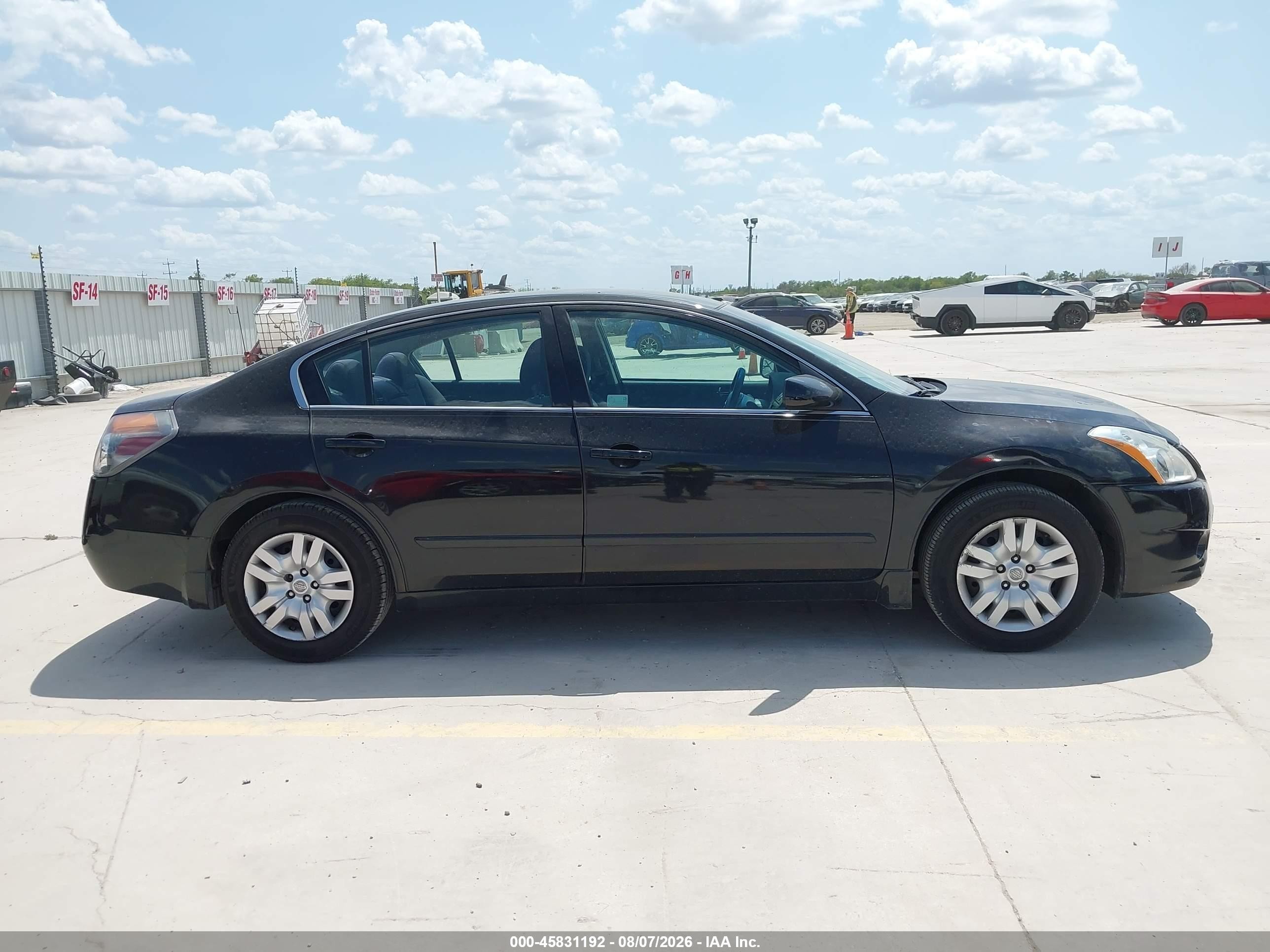 2012 Nissan Altima 2.5 S Black vin: 1N4AL2APXCN421546