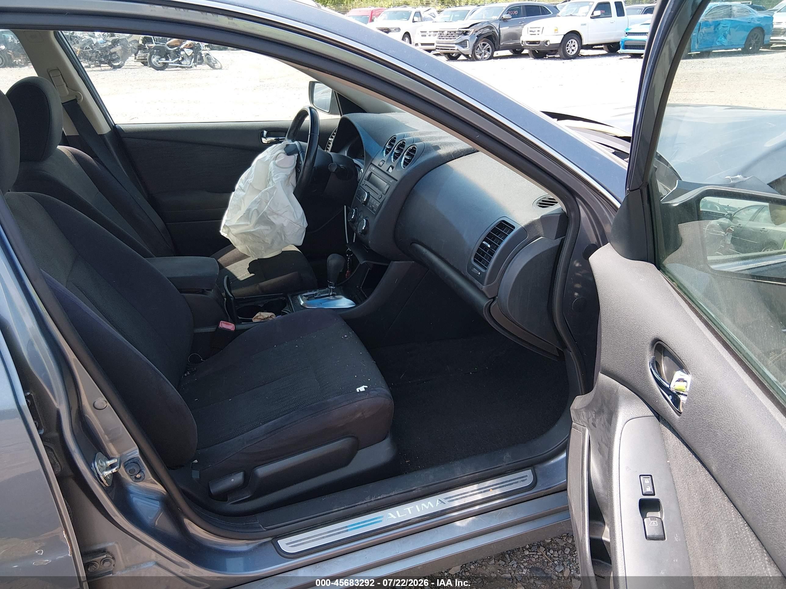 2012 Nissan Altima 2.5 S Gray vin: 1N4AL2APXCN428383