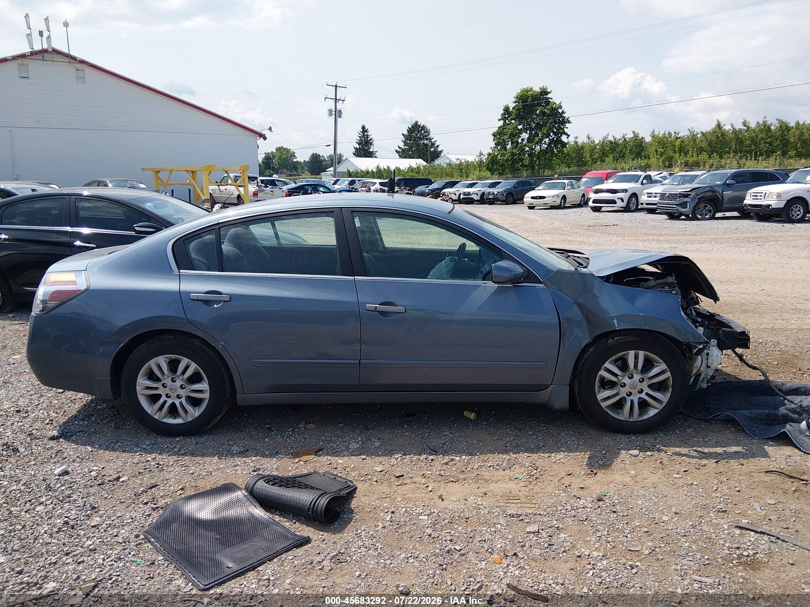 2012 Nissan Altima 2.5 S Gray vin: 1N4AL2APXCN428383