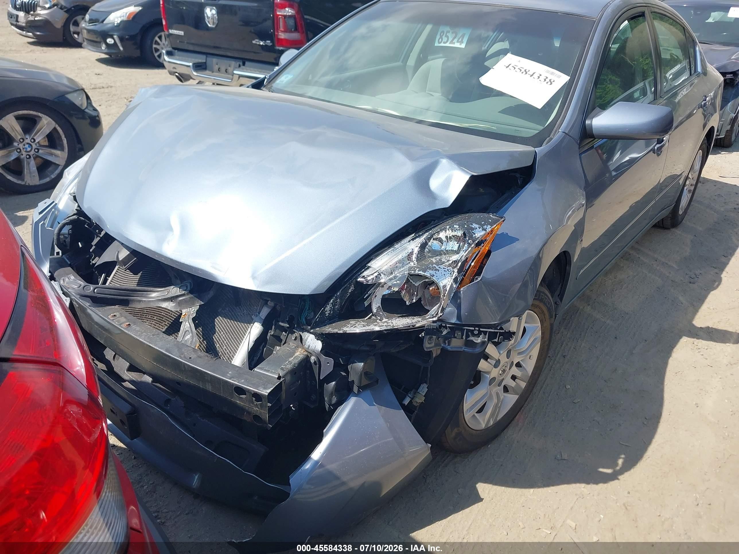 2012 Nissan Altima 2.5 S Blue vin: 1N4AL2APXCN436919