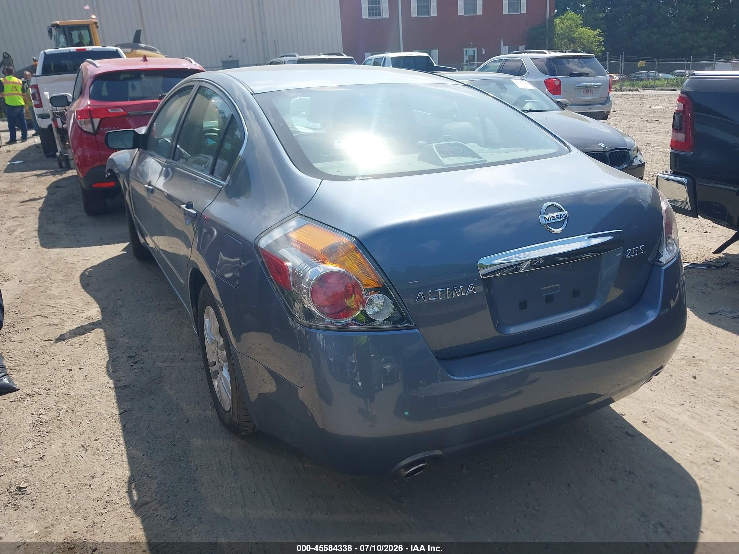 2012 Nissan Altima 2.5 S Blue vin: 1N4AL2APXCN436919