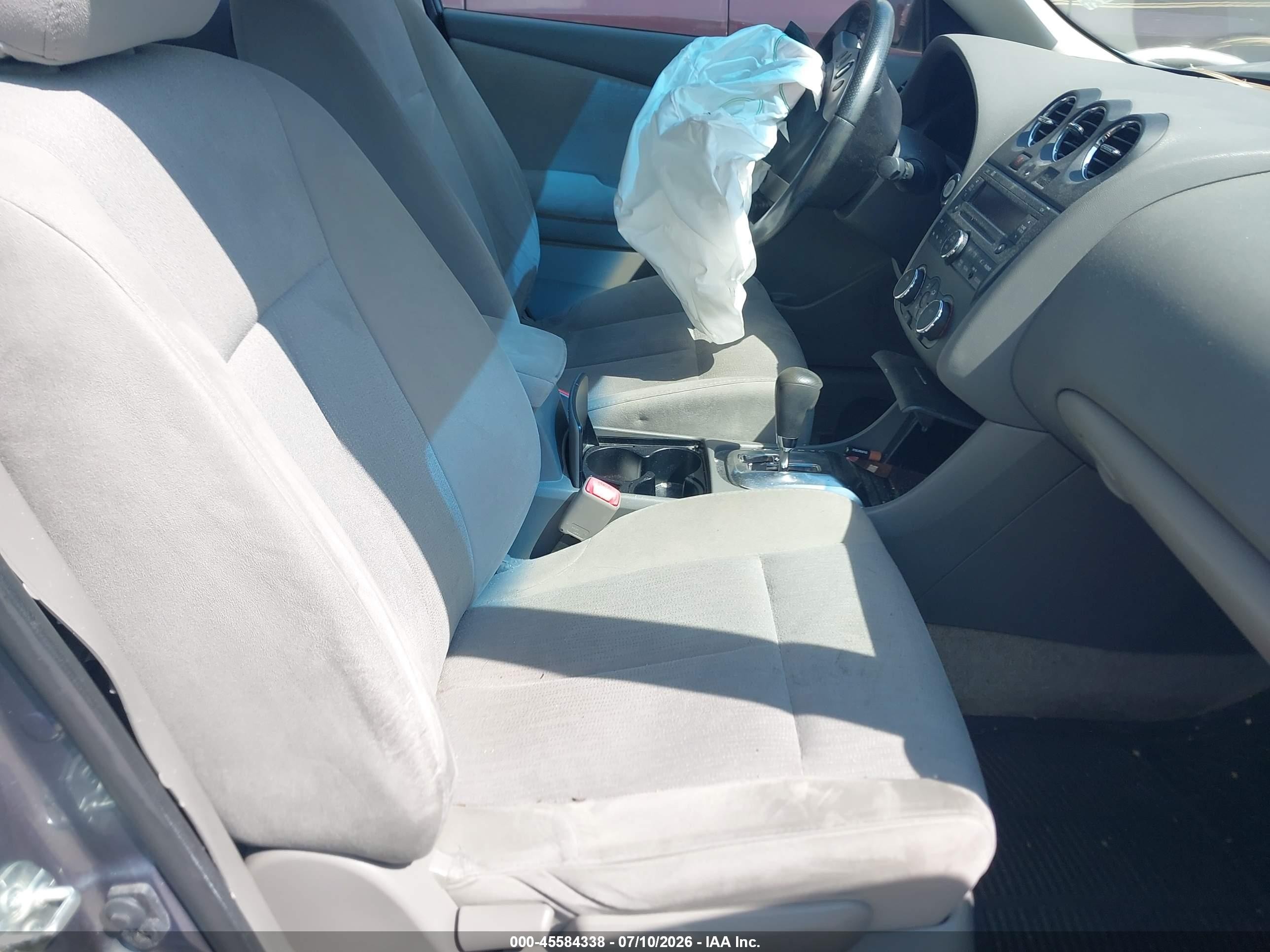2012 Nissan Altima 2.5 S Blue vin: 1N4AL2APXCN436919