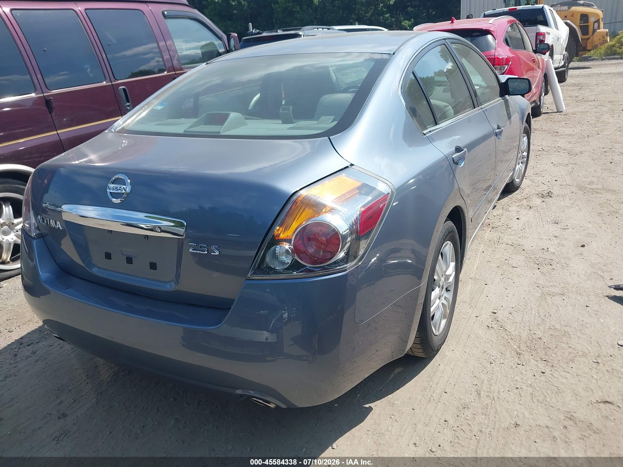 2012 Nissan Altima 2.5 S Blue vin: 1N4AL2APXCN436919