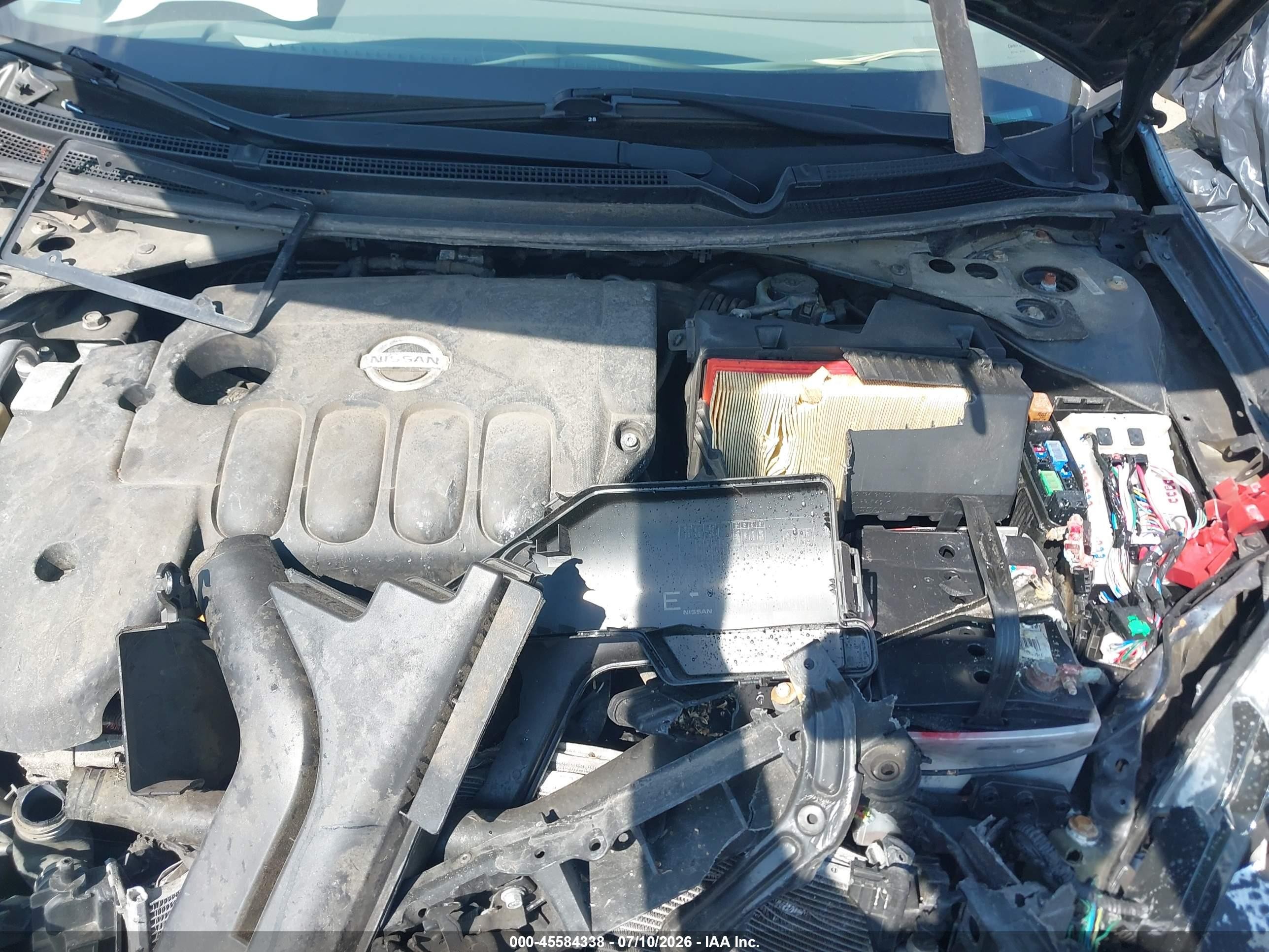 2012 Nissan Altima 2.5 S Blue vin: 1N4AL2APXCN436919